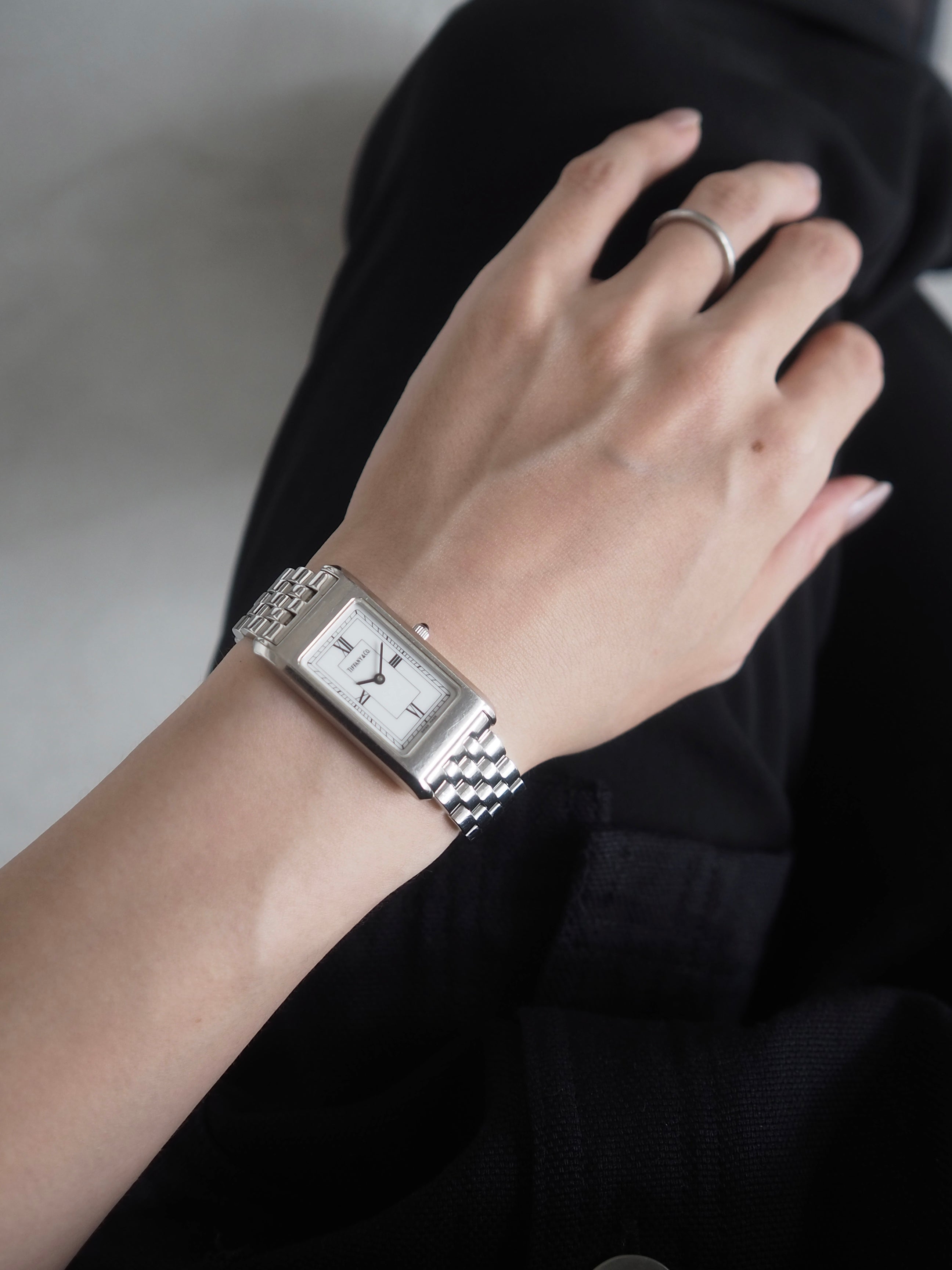 Tiffany & Co. ティファニー クラシック スクエア レクタンギュラー