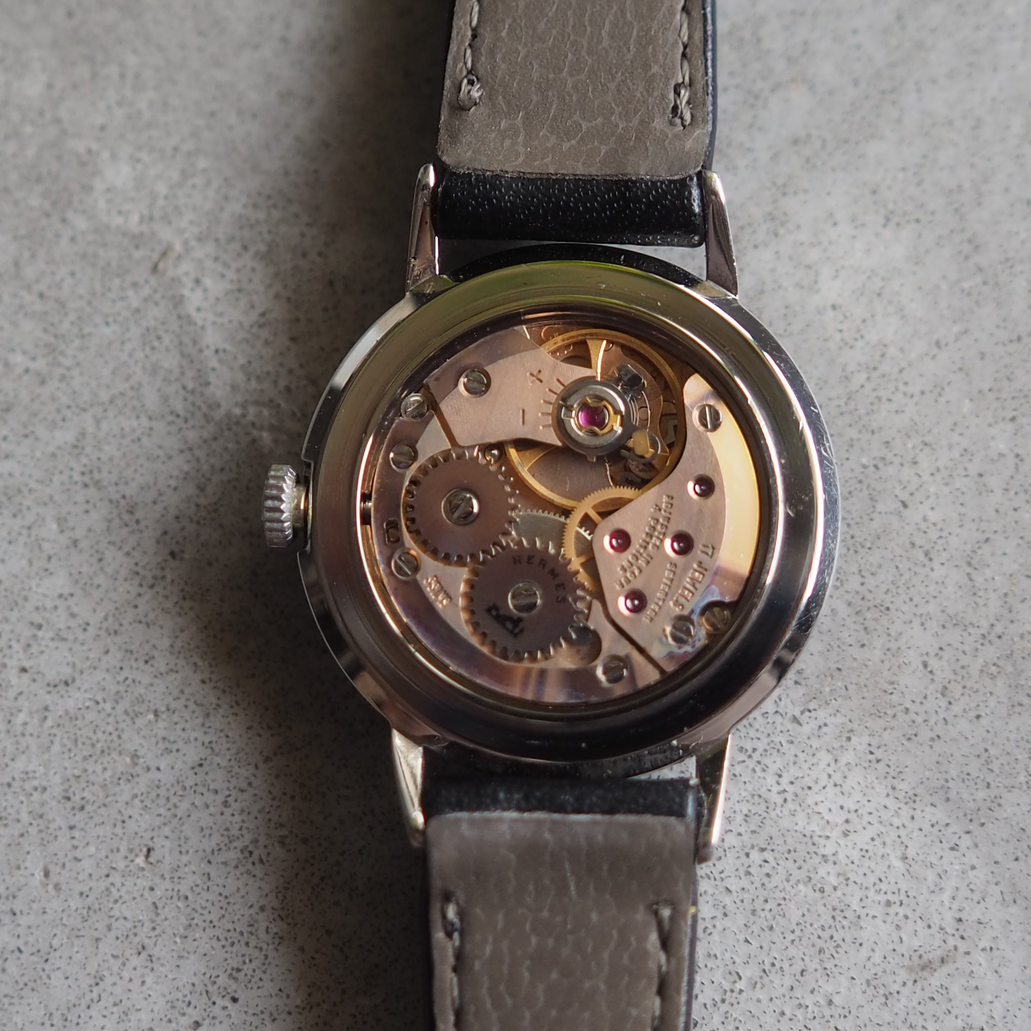 HERMÈS Vintage Hand-Wound Watch