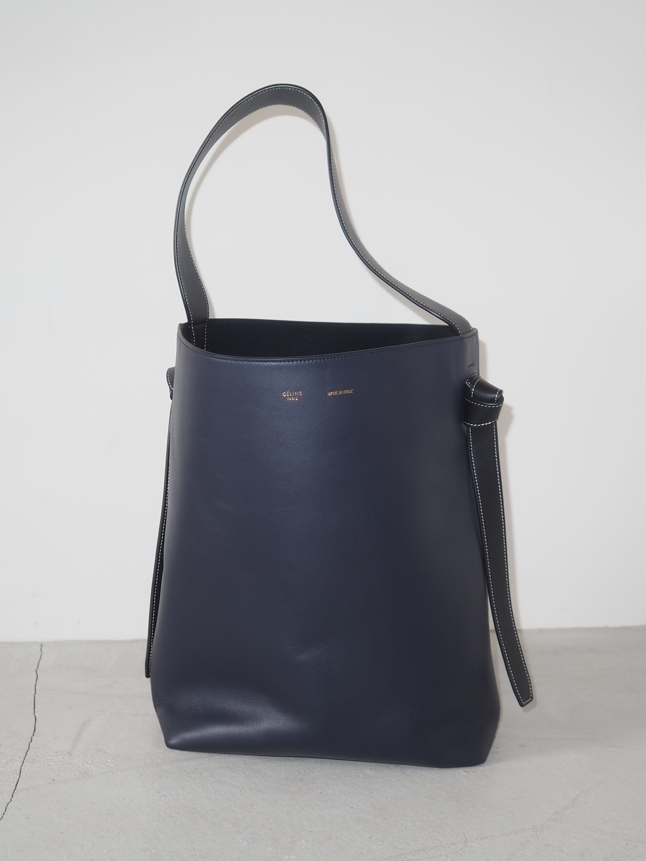 CELINE by Phoebe Philo Twisted Cabas Shoulder Bag