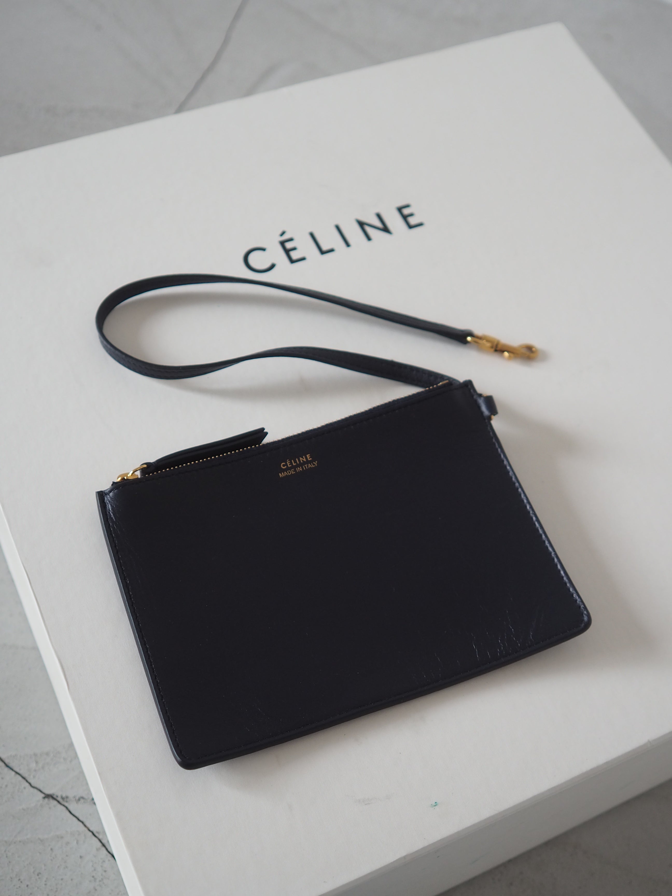 CELINE by Phoebe Philo Twisted Cabas Shoulder Bag
