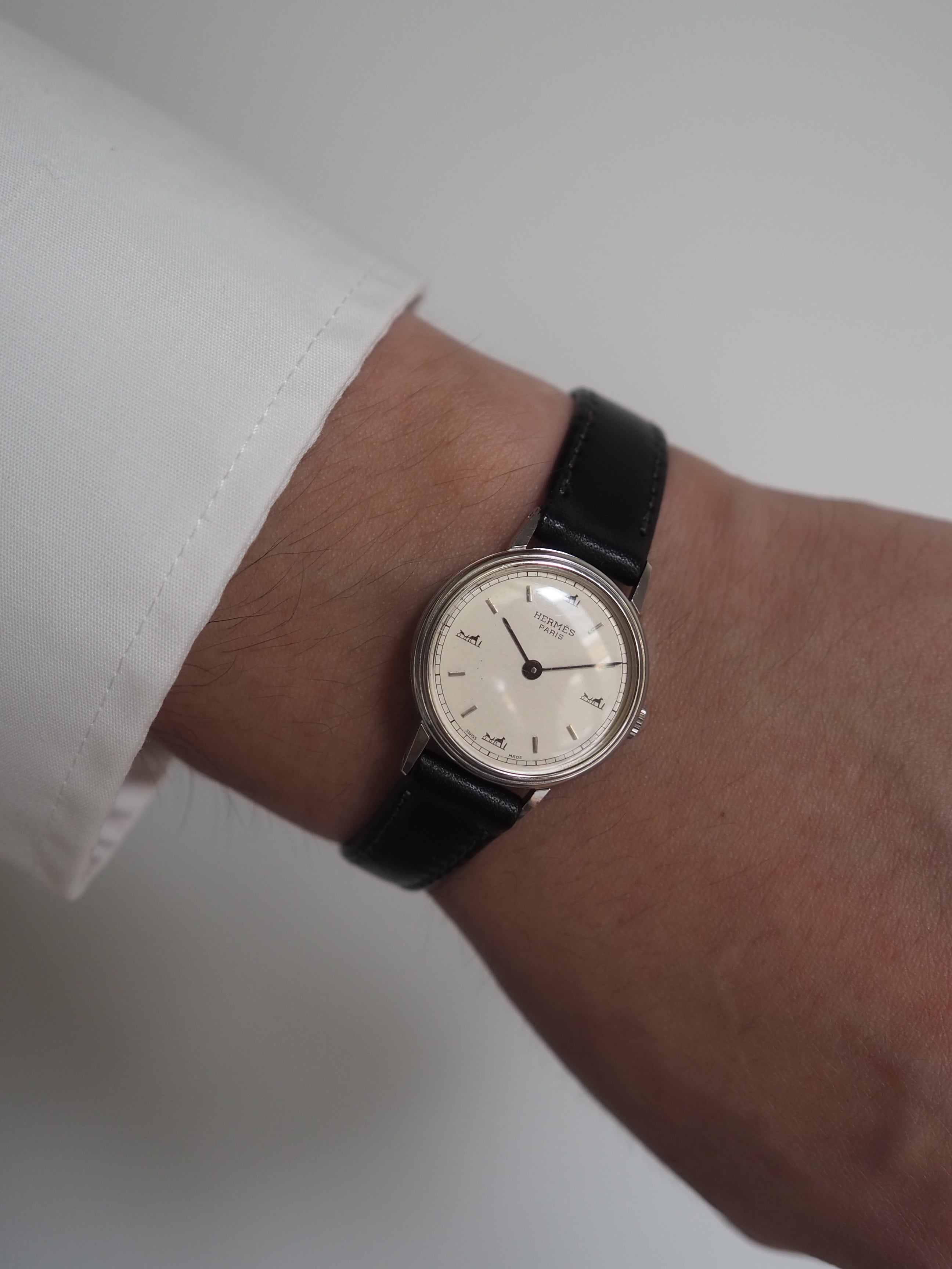 HERMÈS Vintage Hand-Wound Watch