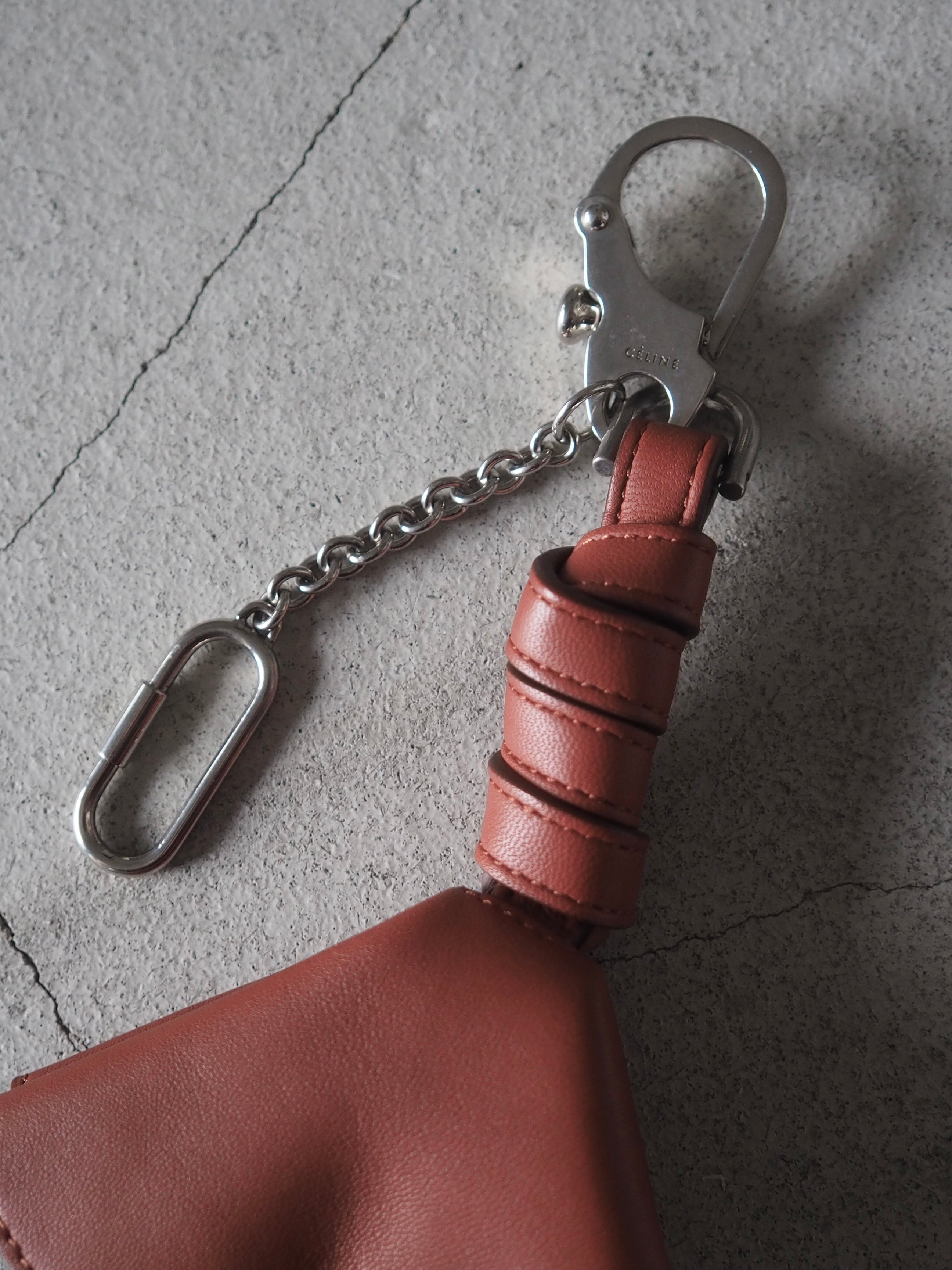 CÉLINE by Phoebe Philo Grigri Doll Leather Keyring