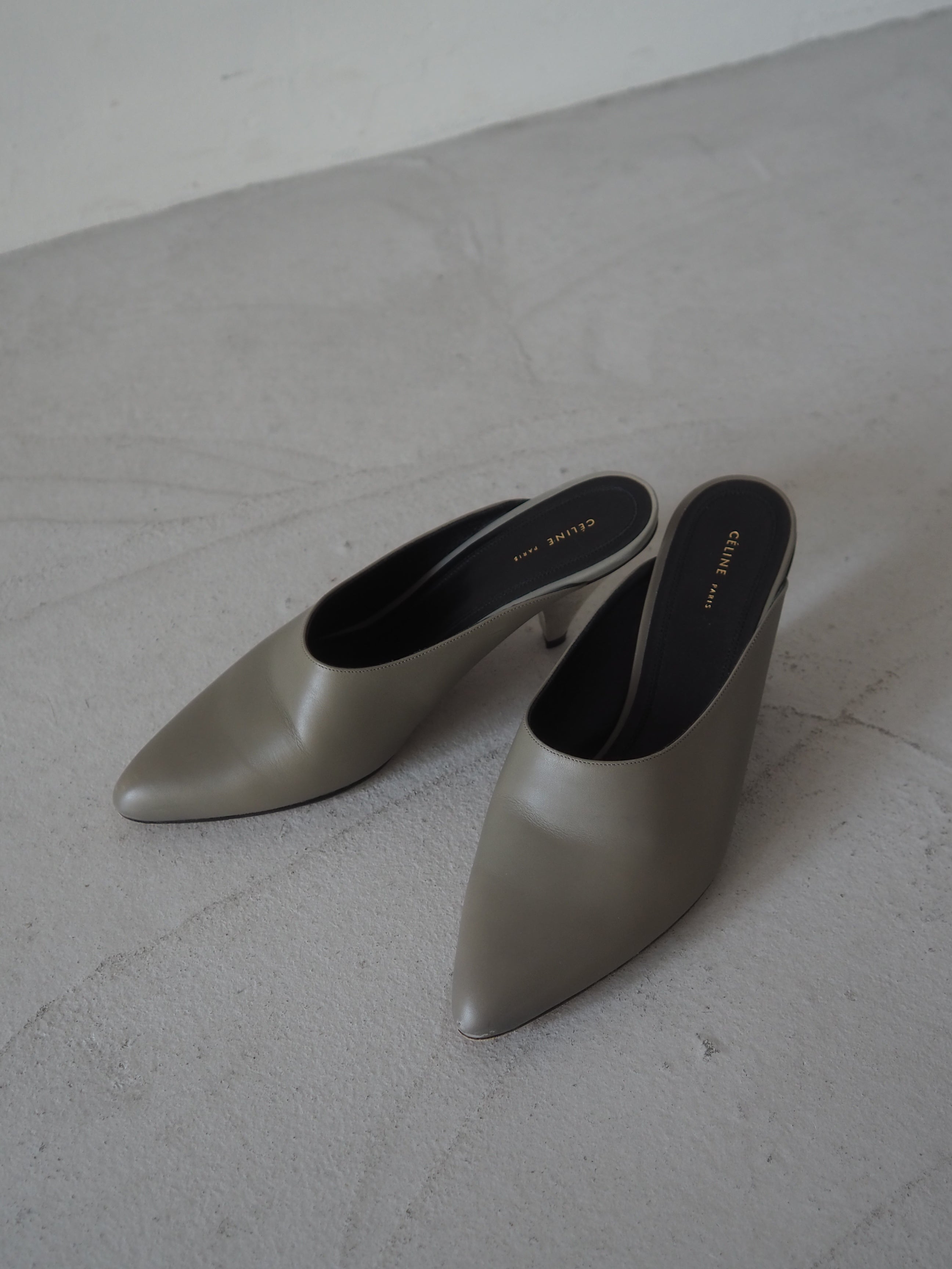 CÉLINE by Phoebe Philo Metal Heel Pumps