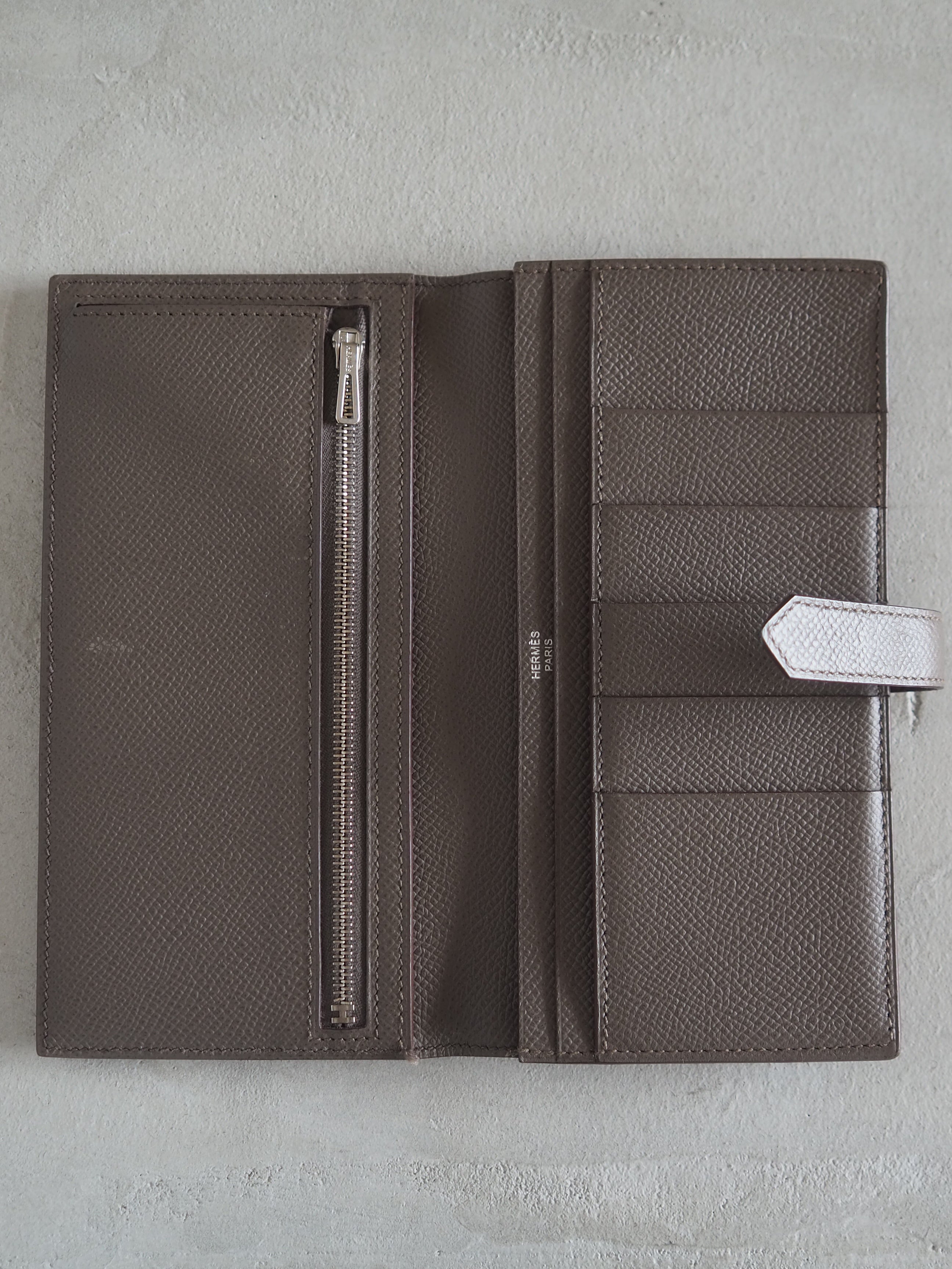 HERMÈS Béarn Soufflet Long Wallet