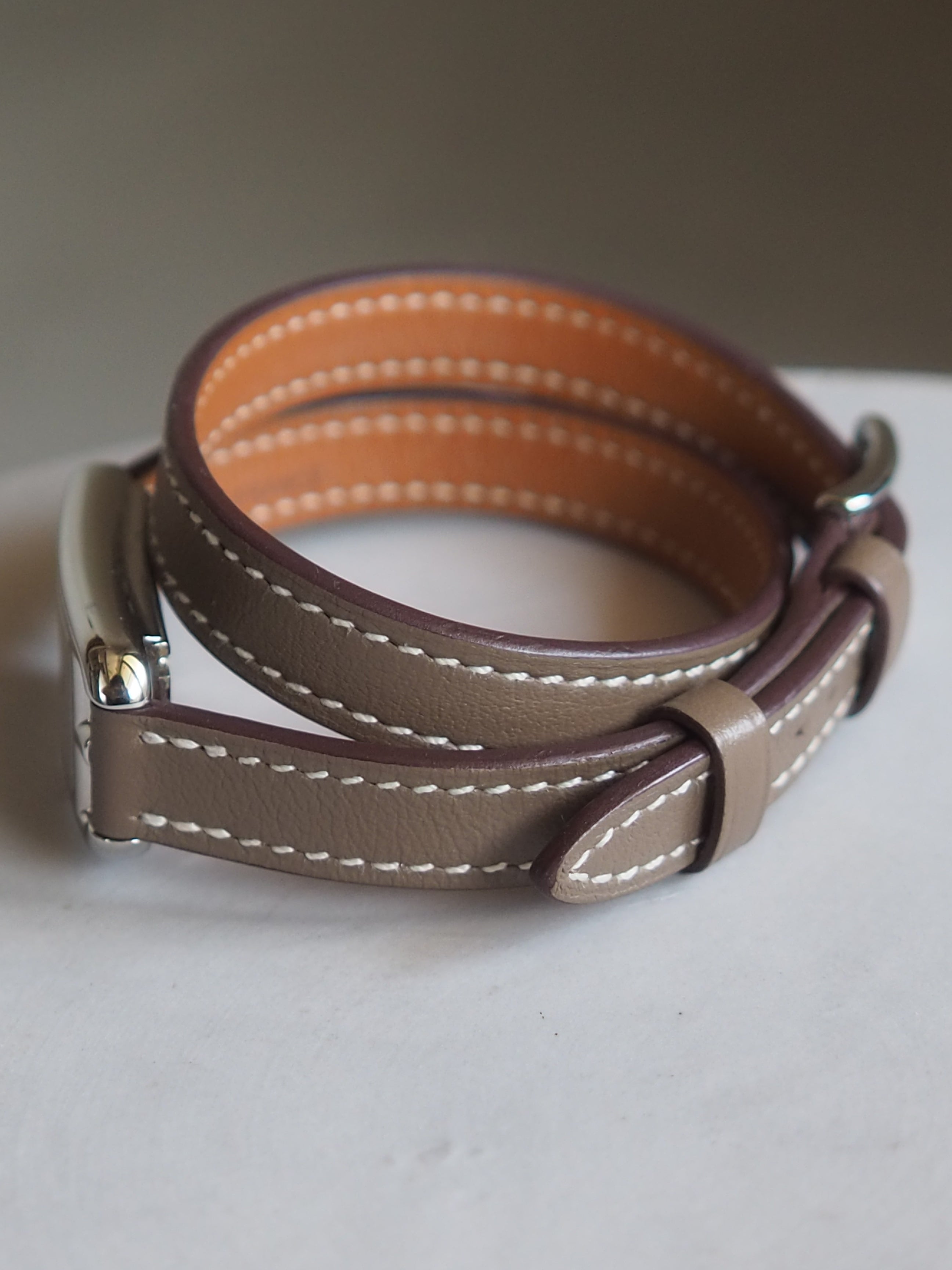 HERMES エルメス ケープコッド ナンタケット ウォッチ 腕時計 シルバー