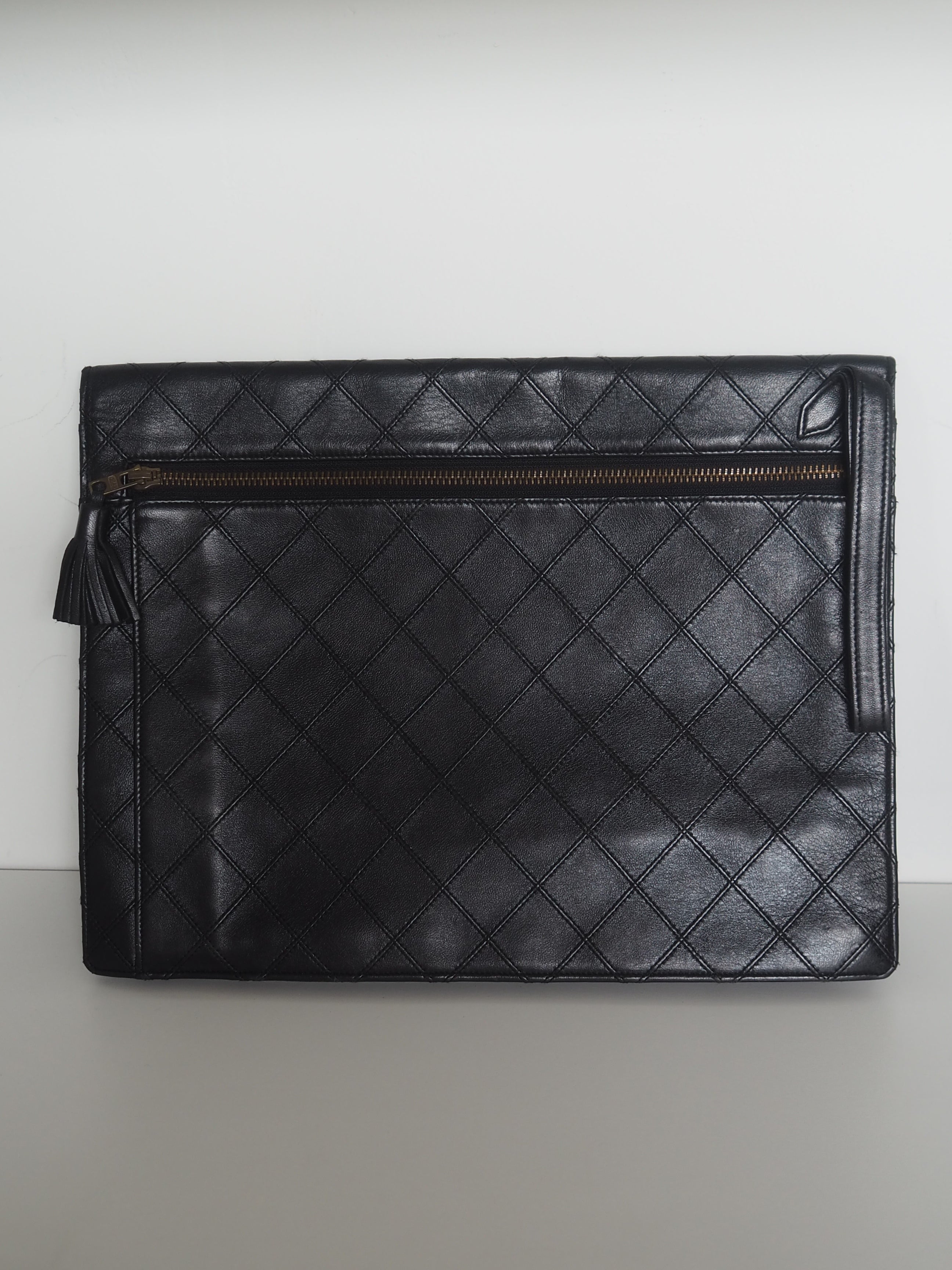 CHANEL シャネル COCO ココマーク クラッチ バッグ マルチ PC iPad