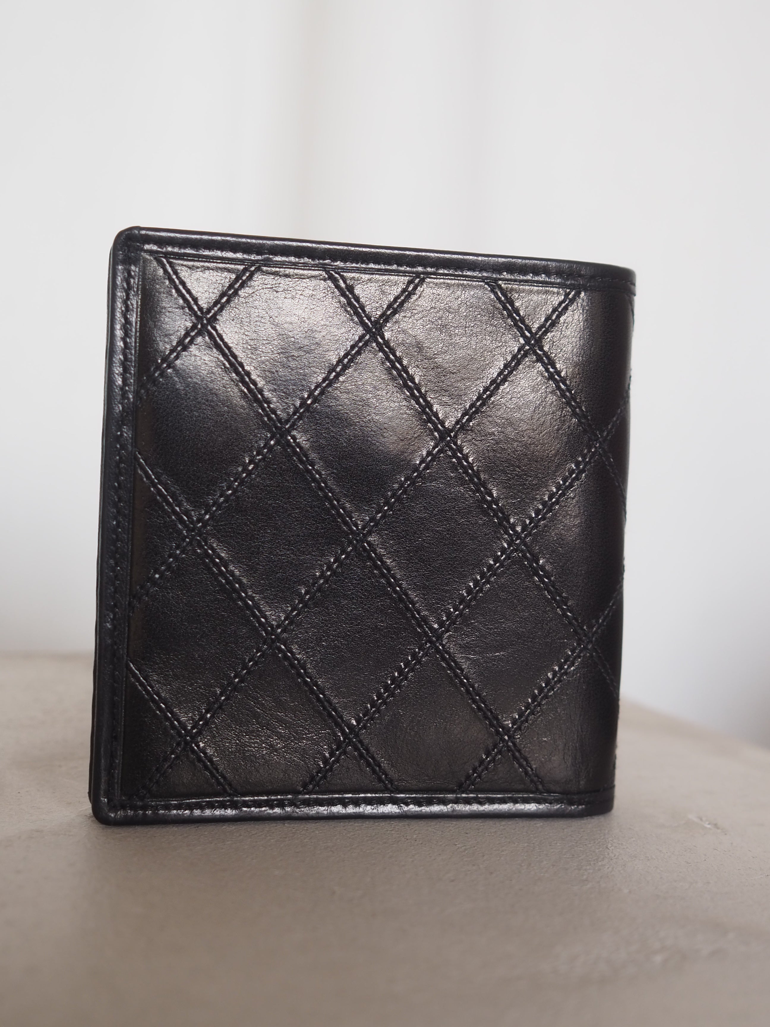 CHANEL Bicolore Bi-Fold Wallet