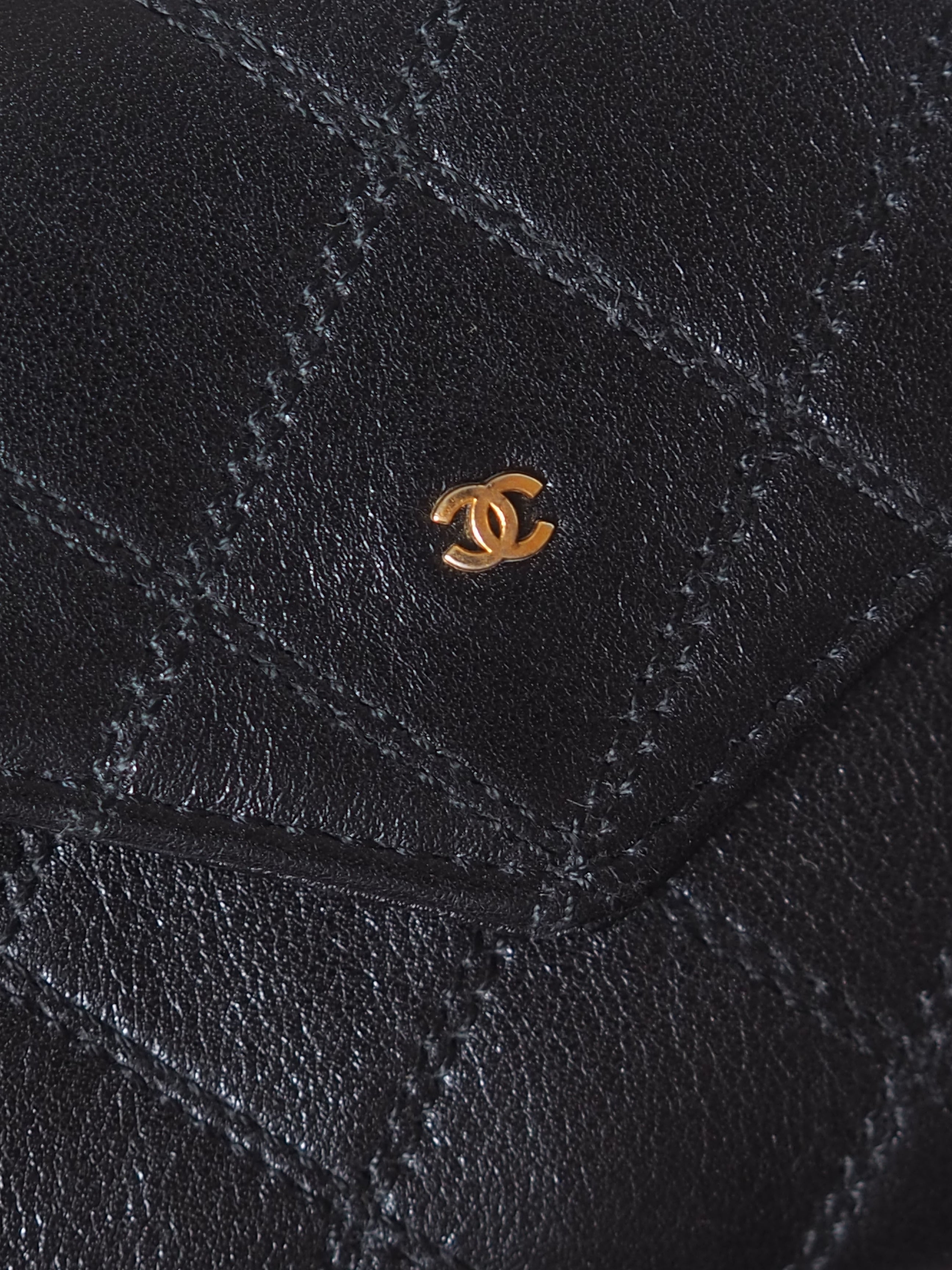 CHANEL Bicolore Coin Case