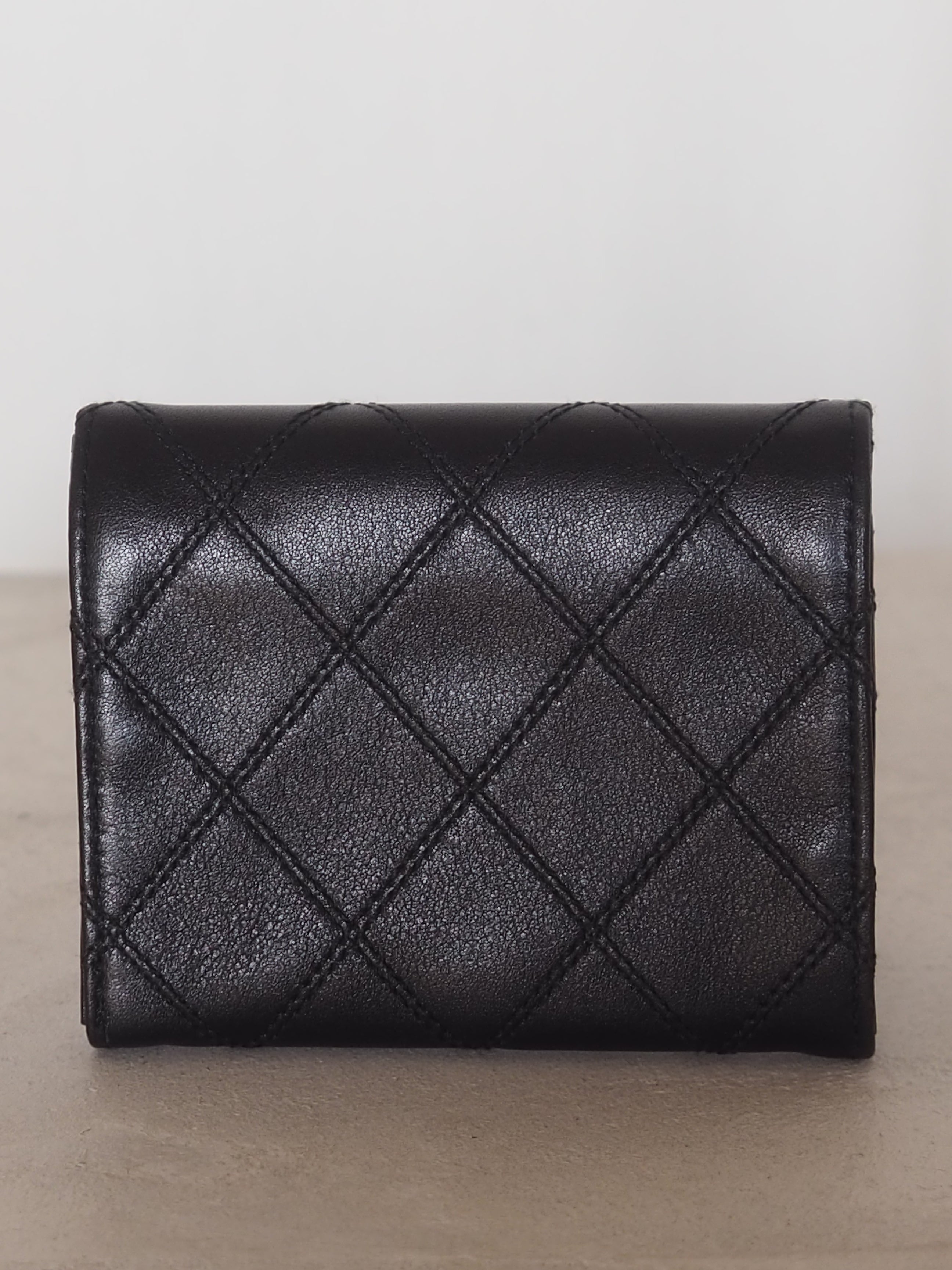 CHANEL シャネル COCO ビコローレ コインケース ミニ 財布 コンパクト