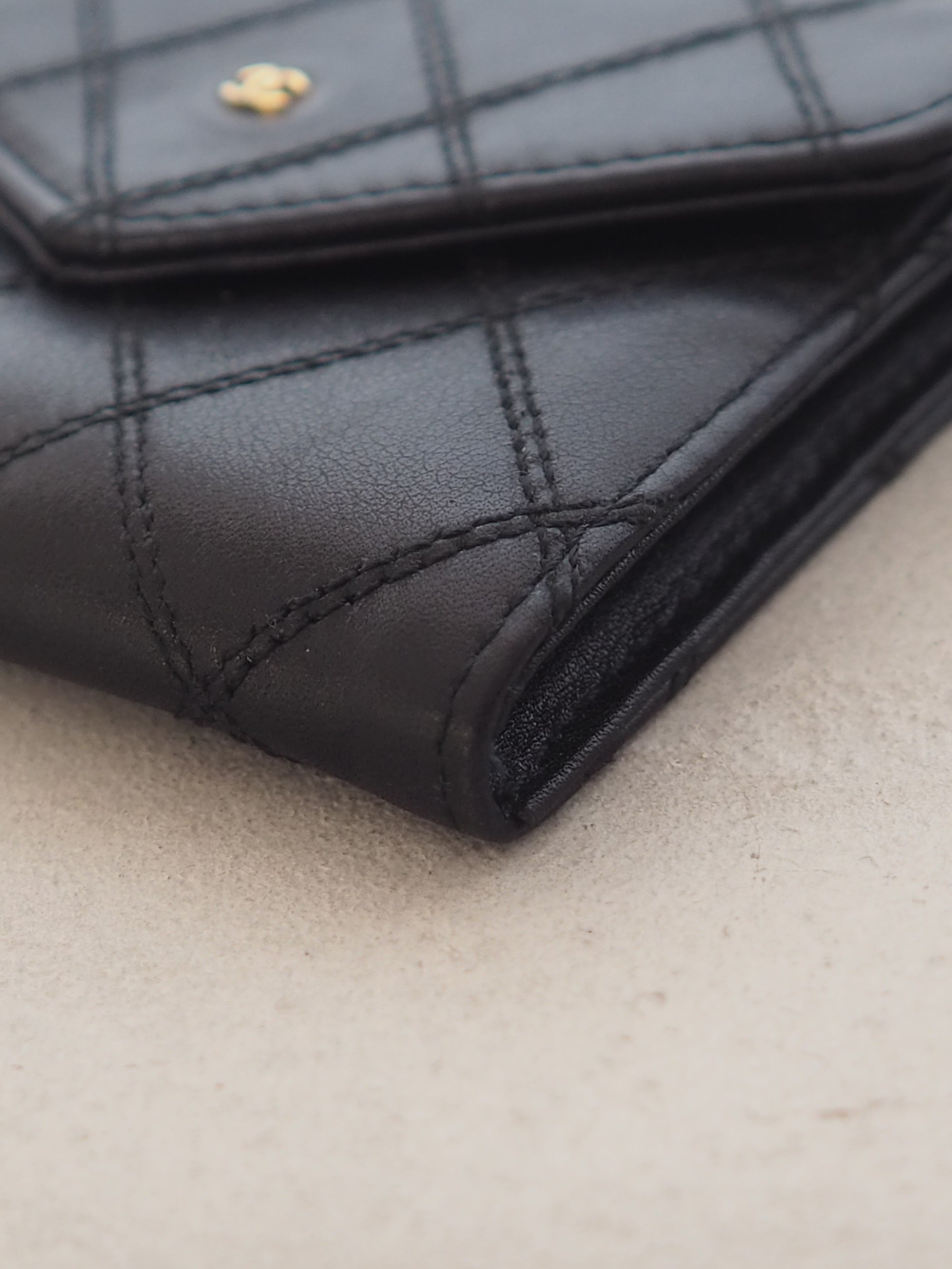 CHANEL シャネル COCO ビコローレ コインケース ミニ 財布 コンパクト