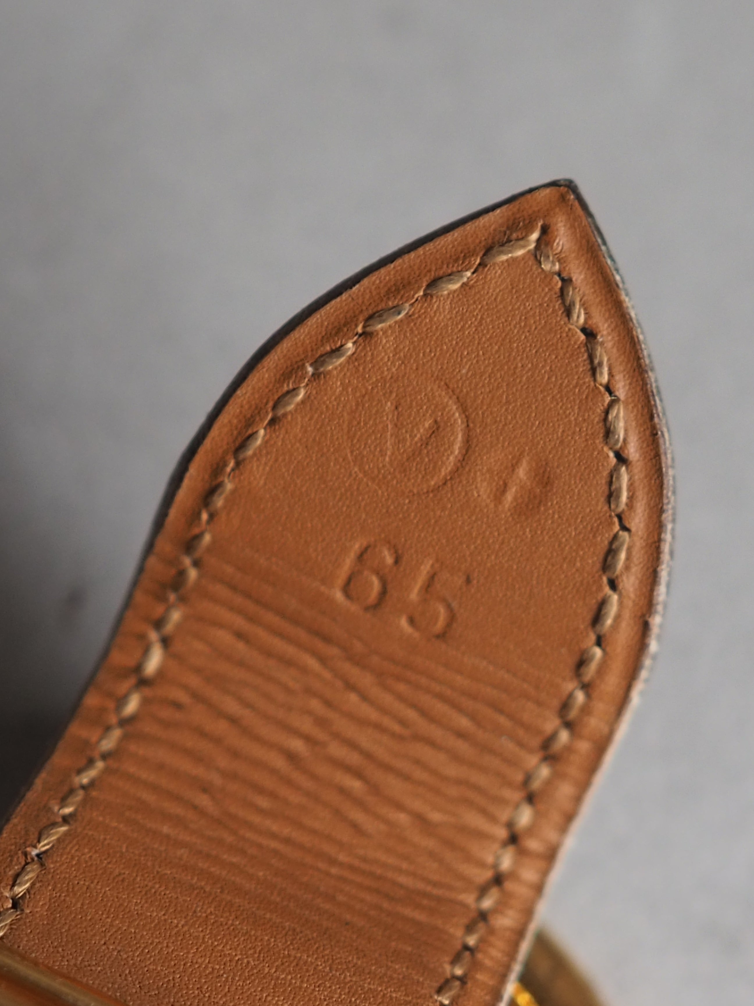 HERMÈS Chaine d' ancre Belt 65