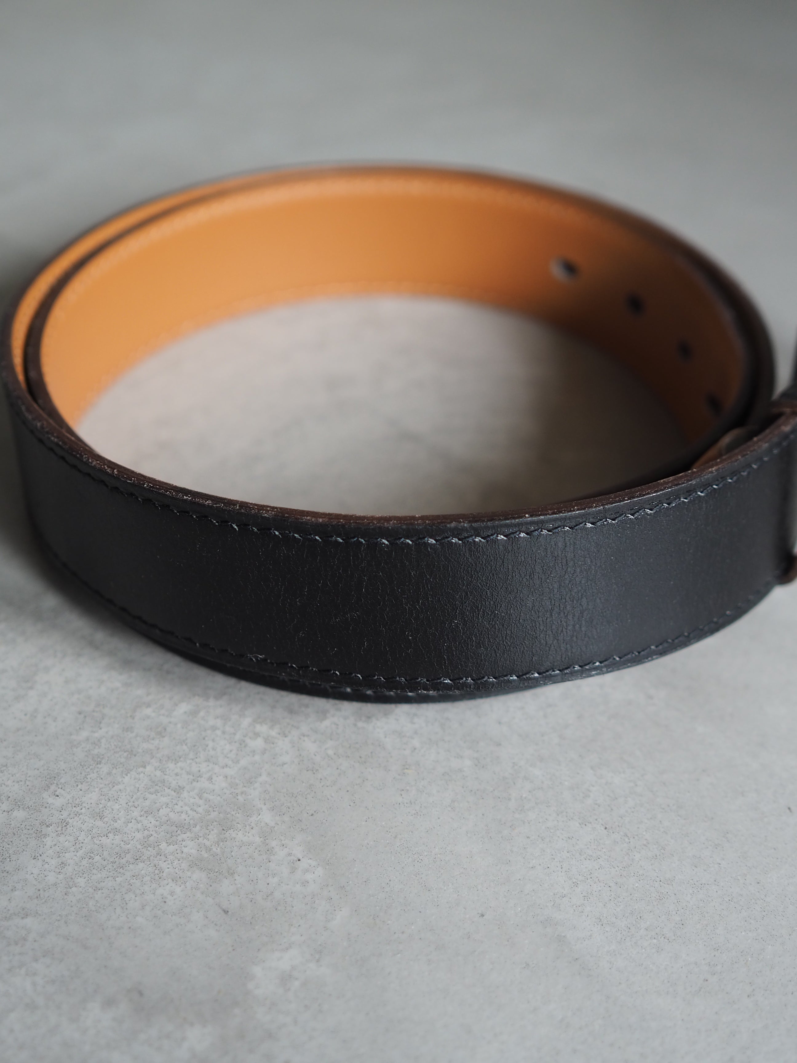 HERMÈS H Buckle Belt 85