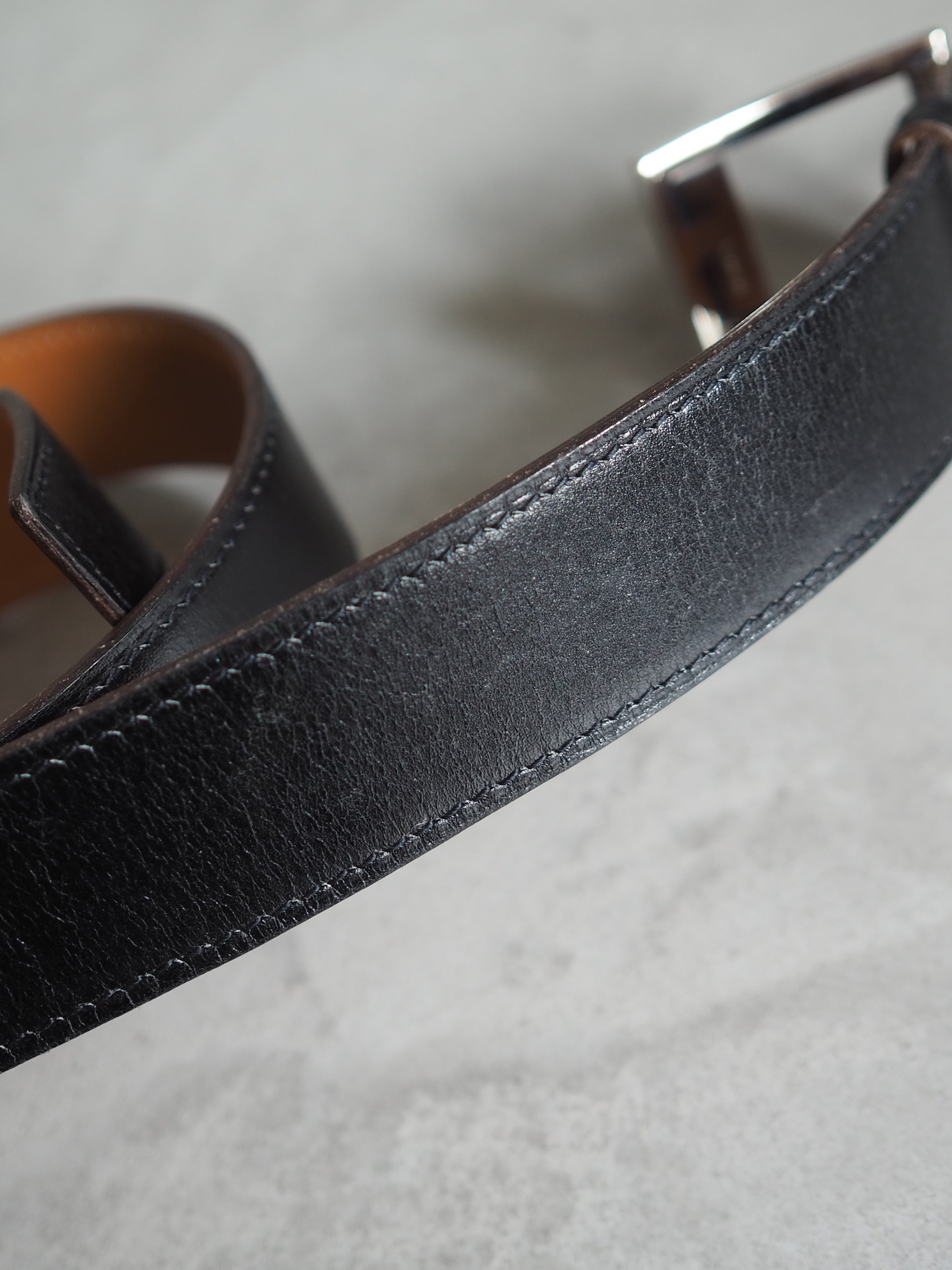 HERMÈS H Buckle Belt 85