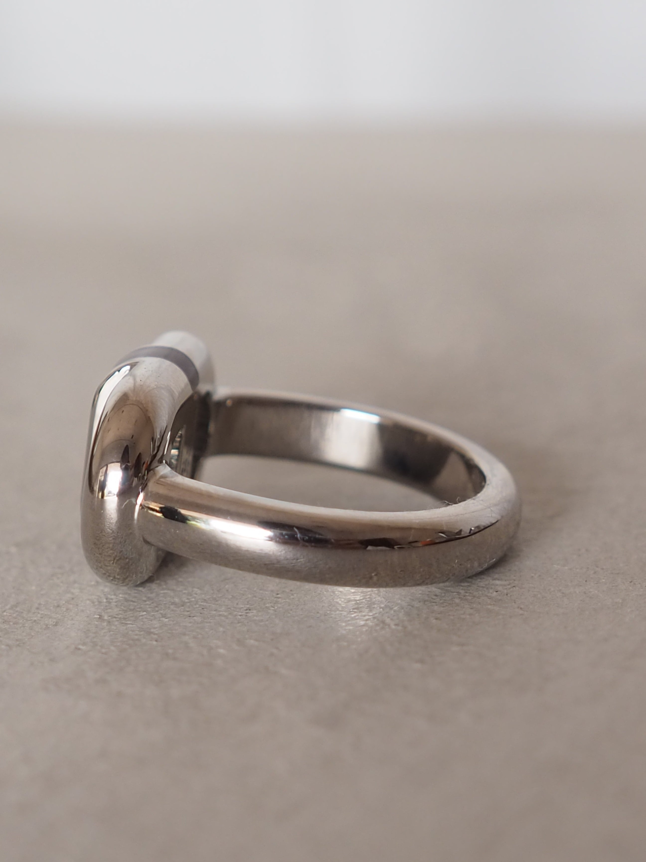 HERMÈS "Chaine d'ancre Maillon" Ring