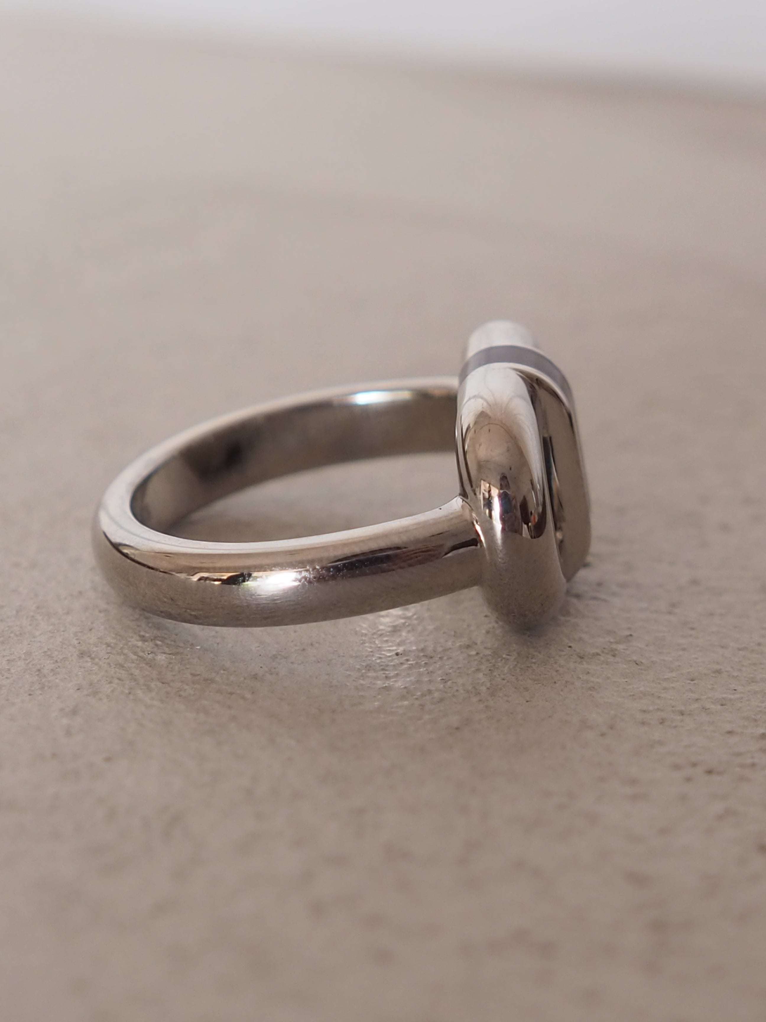 HERMÈS "Chaine d'ancre Maillon" Ring