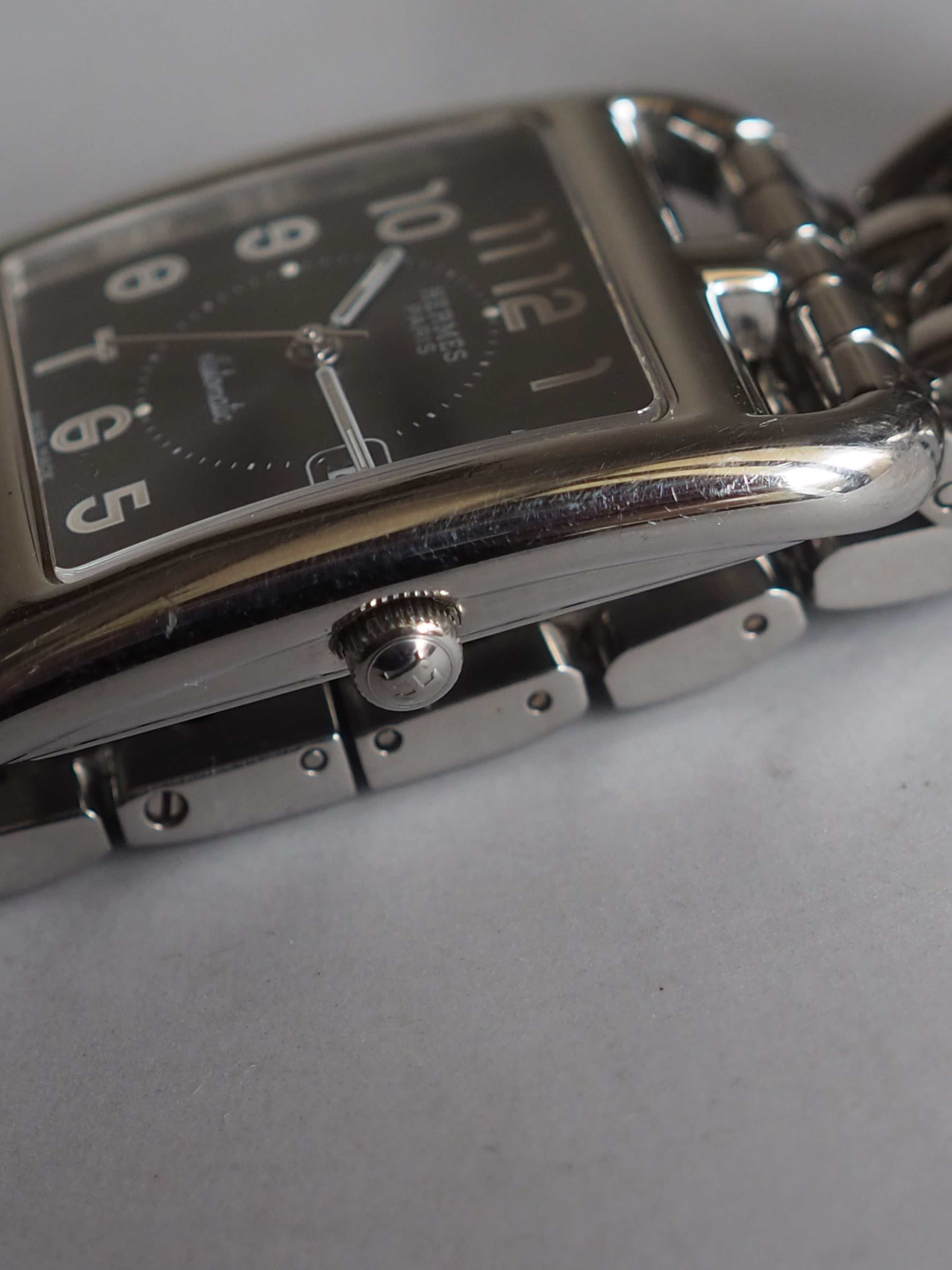 HERMÈS Cape Cod Watch Stainless steel bracelet