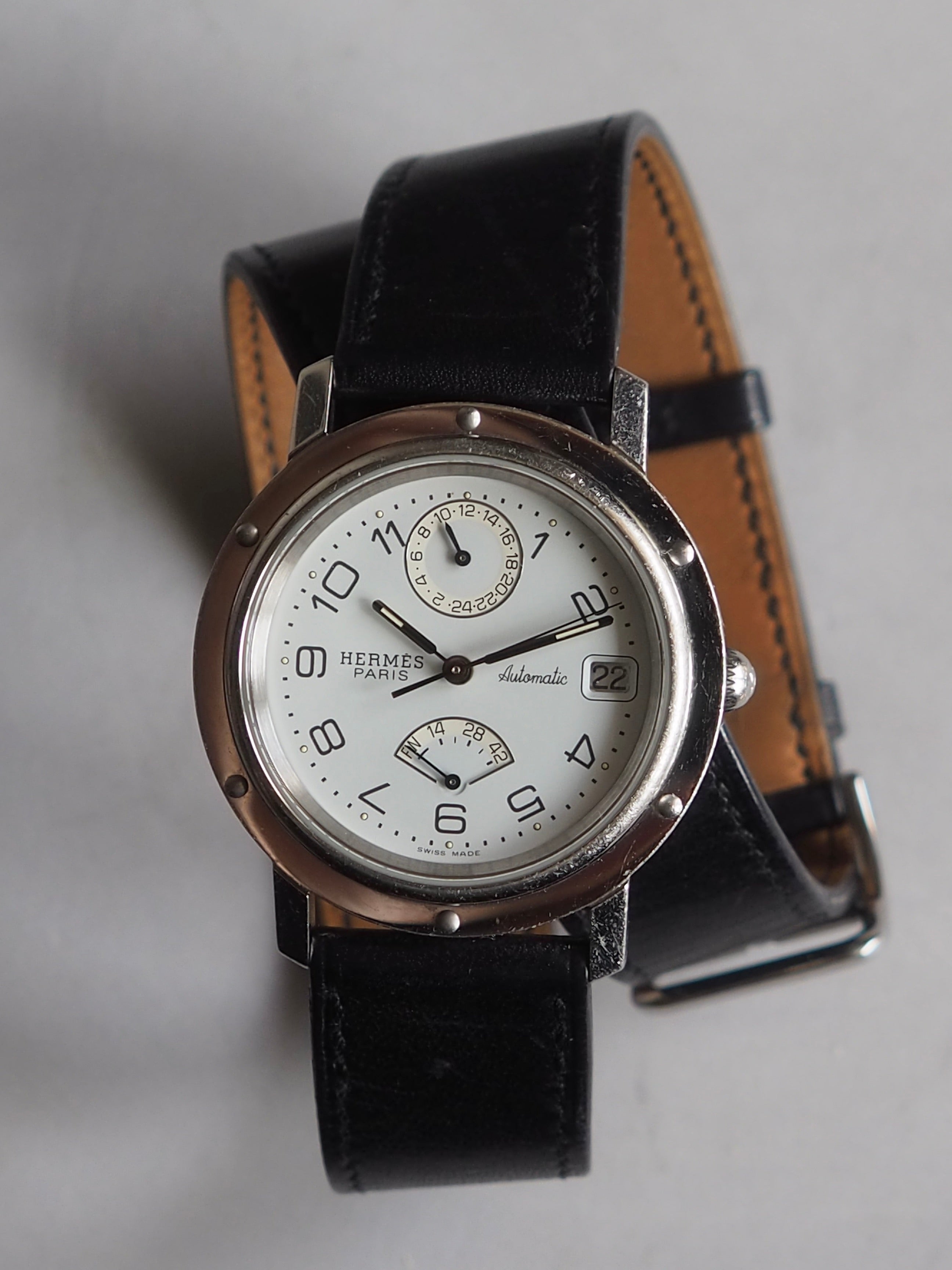 HERMÈS Clipper Double Tour Watch