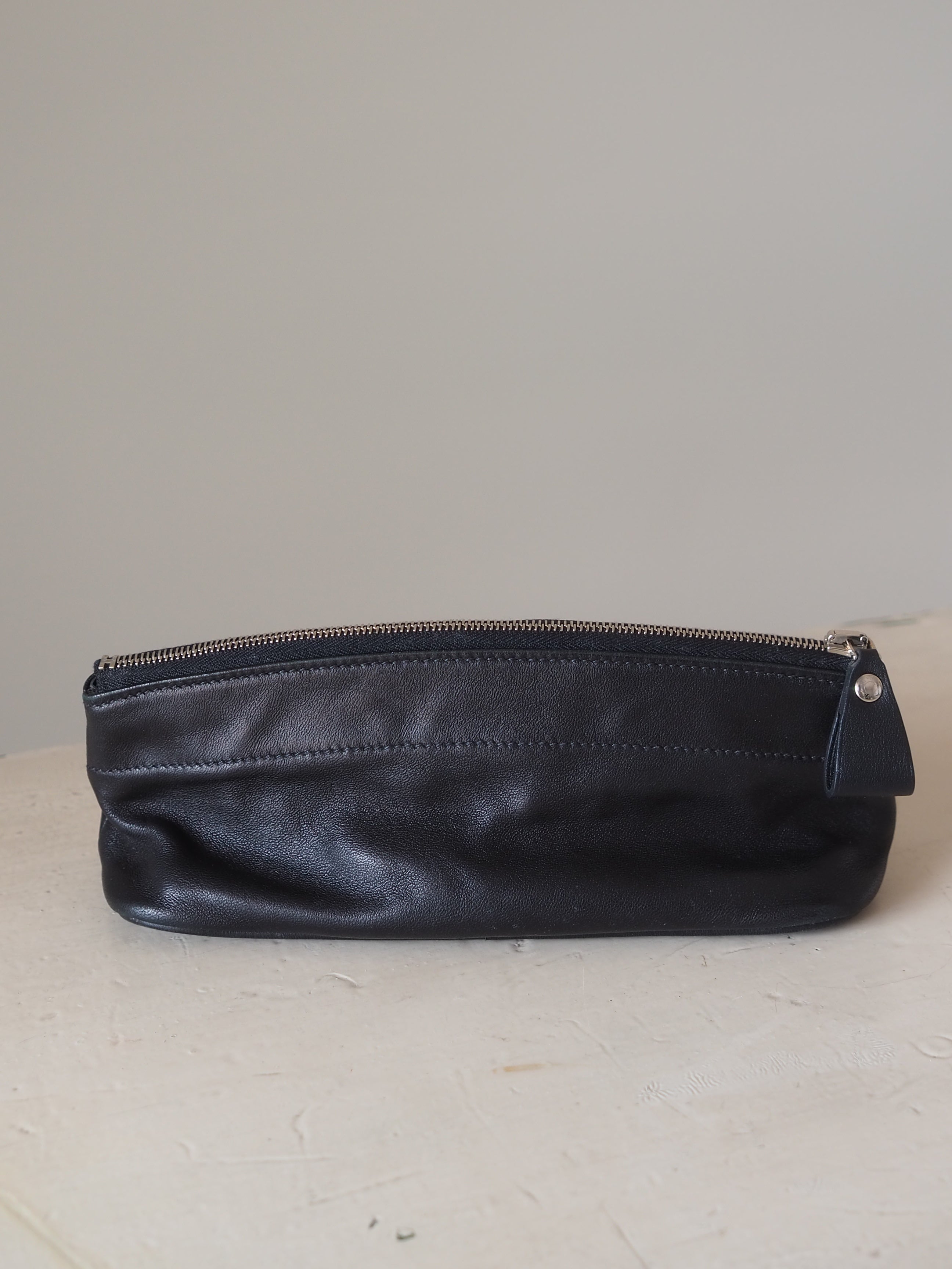 HERMÈS Sellier Leather Pouch