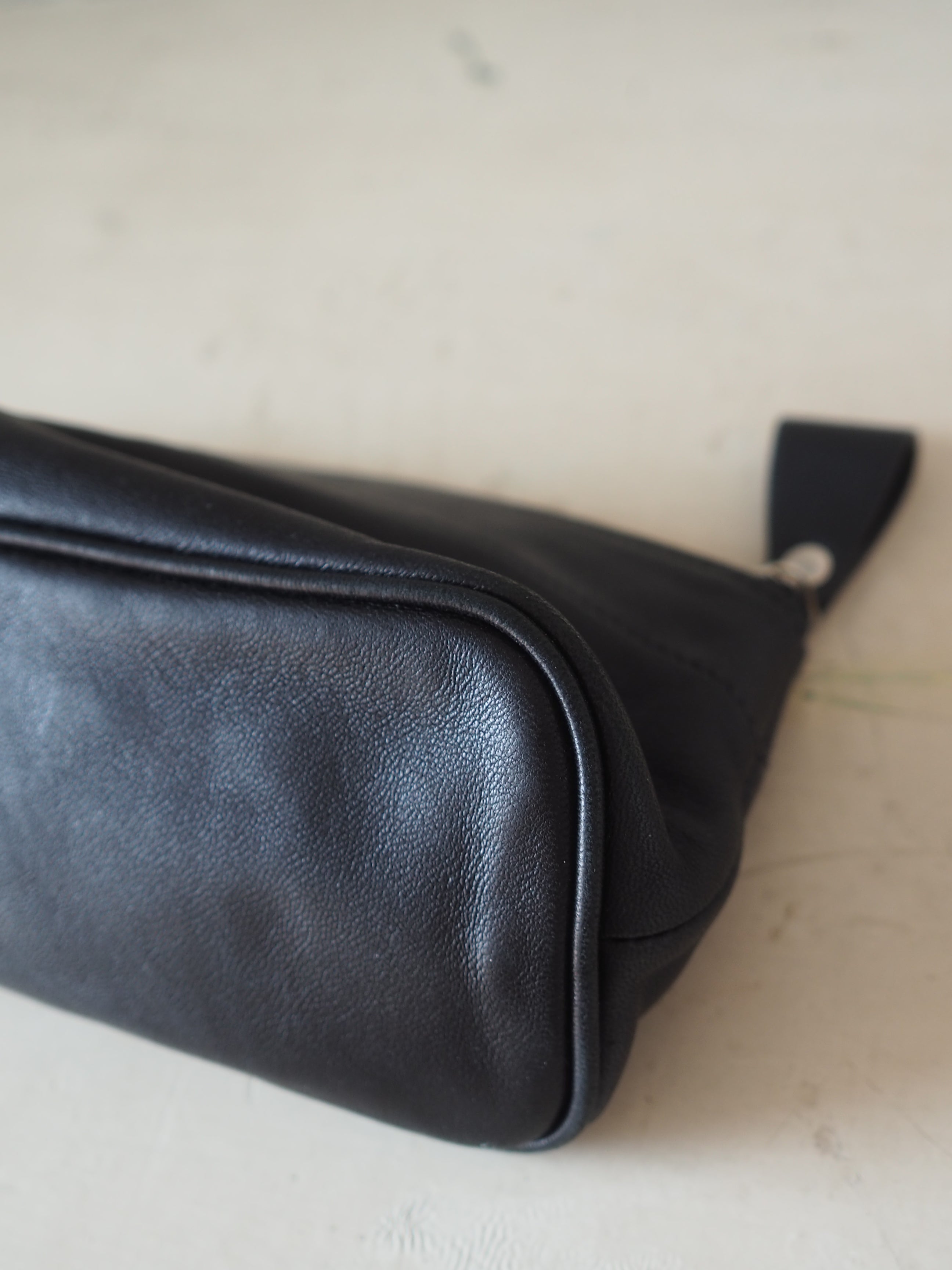 HERMÈS Sellier Leather Pouch