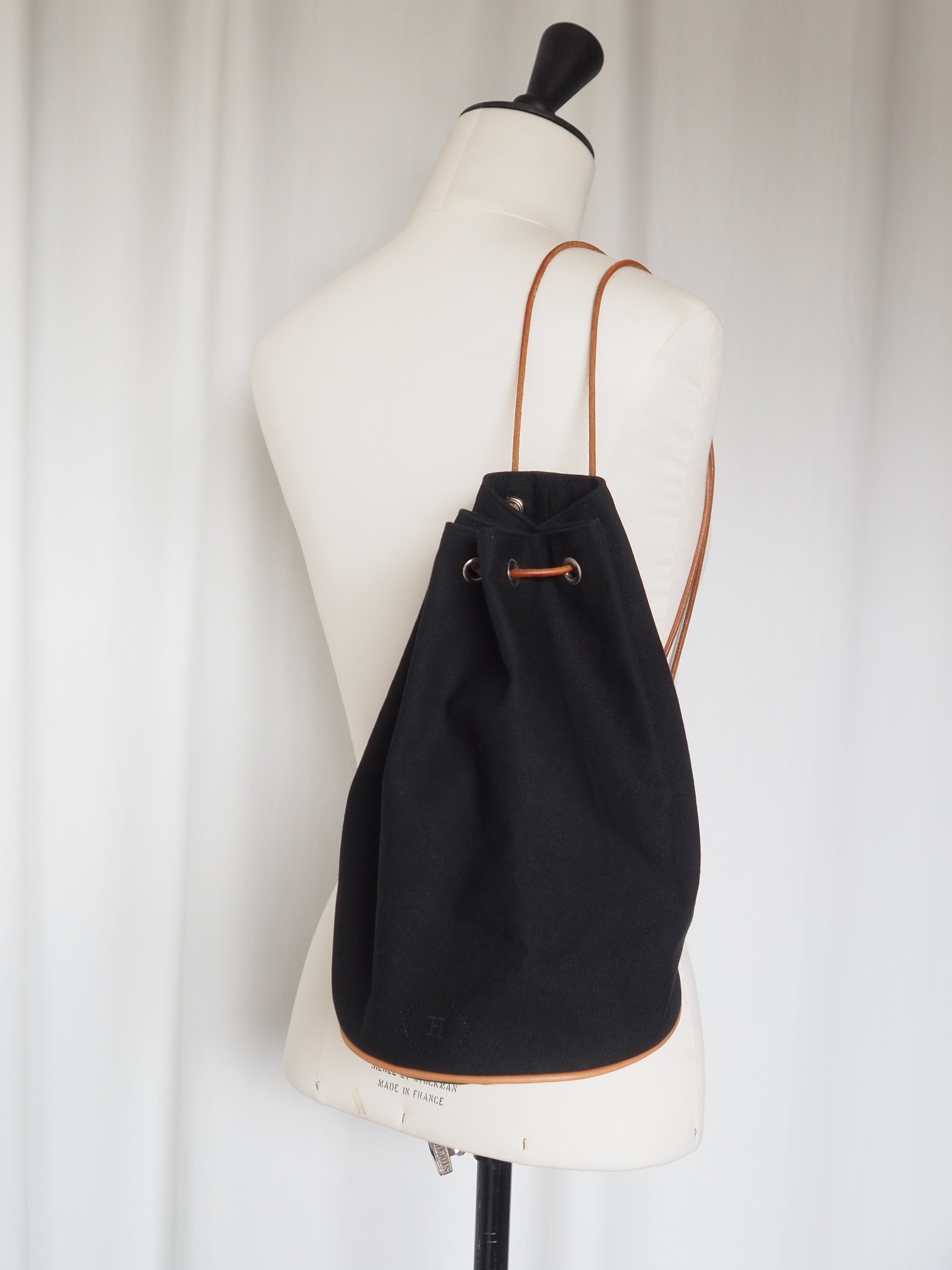 HERMES エルメス ポロションミミル リュックサック 巾着 キャンバス HERMES エルメス （HERMES） ポロションミミル PM キャンバス