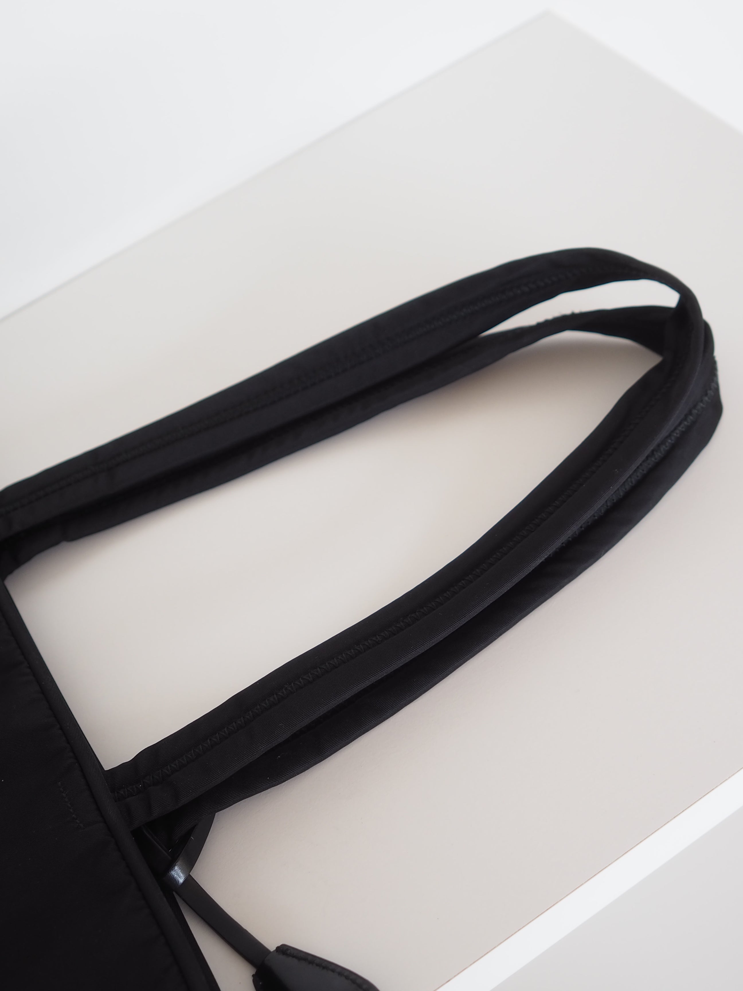 PRADA Nylon Triangle Plate Shoulder bag