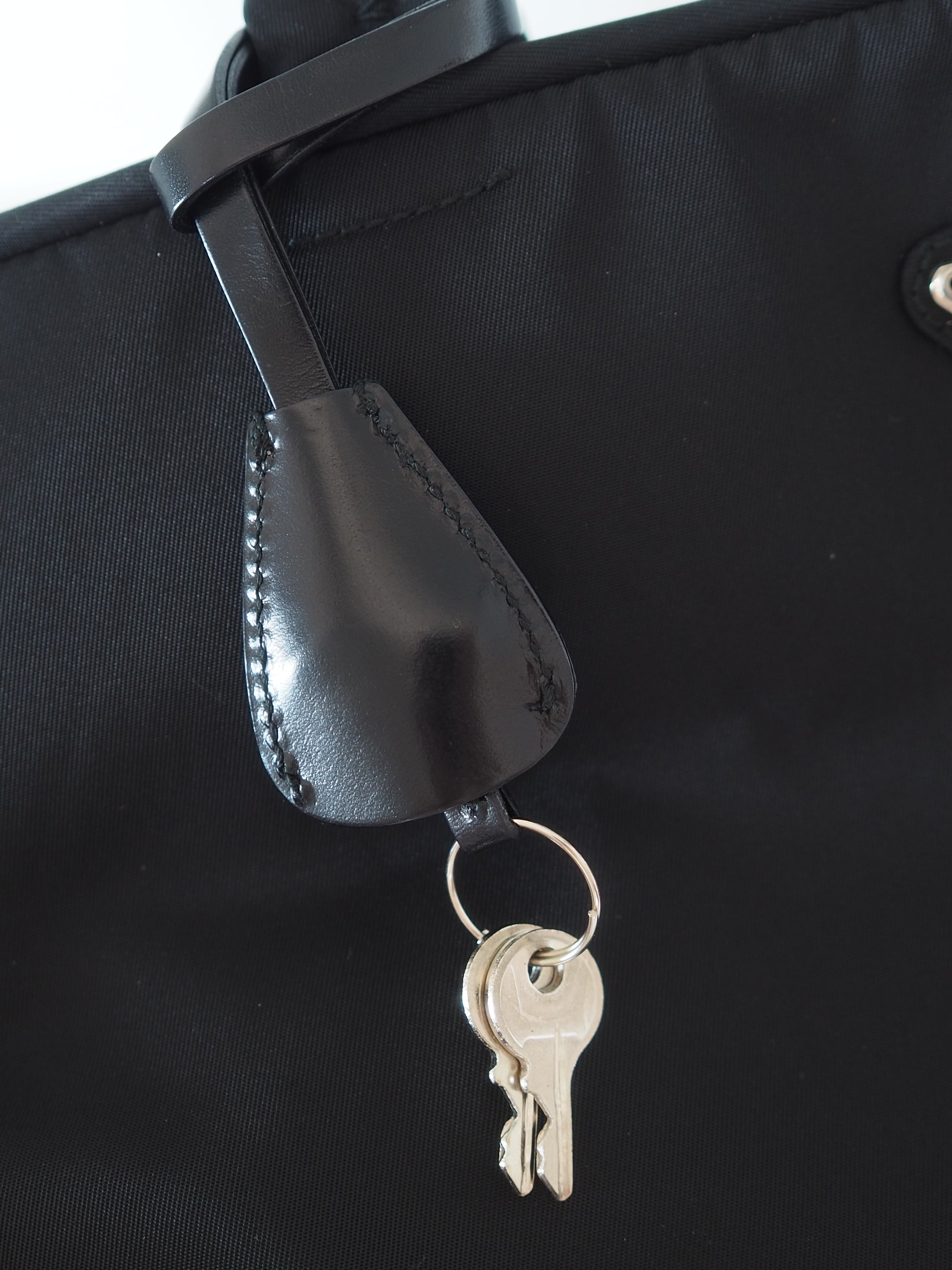 PRADA Nylon Triangle Plate Shoulder bag