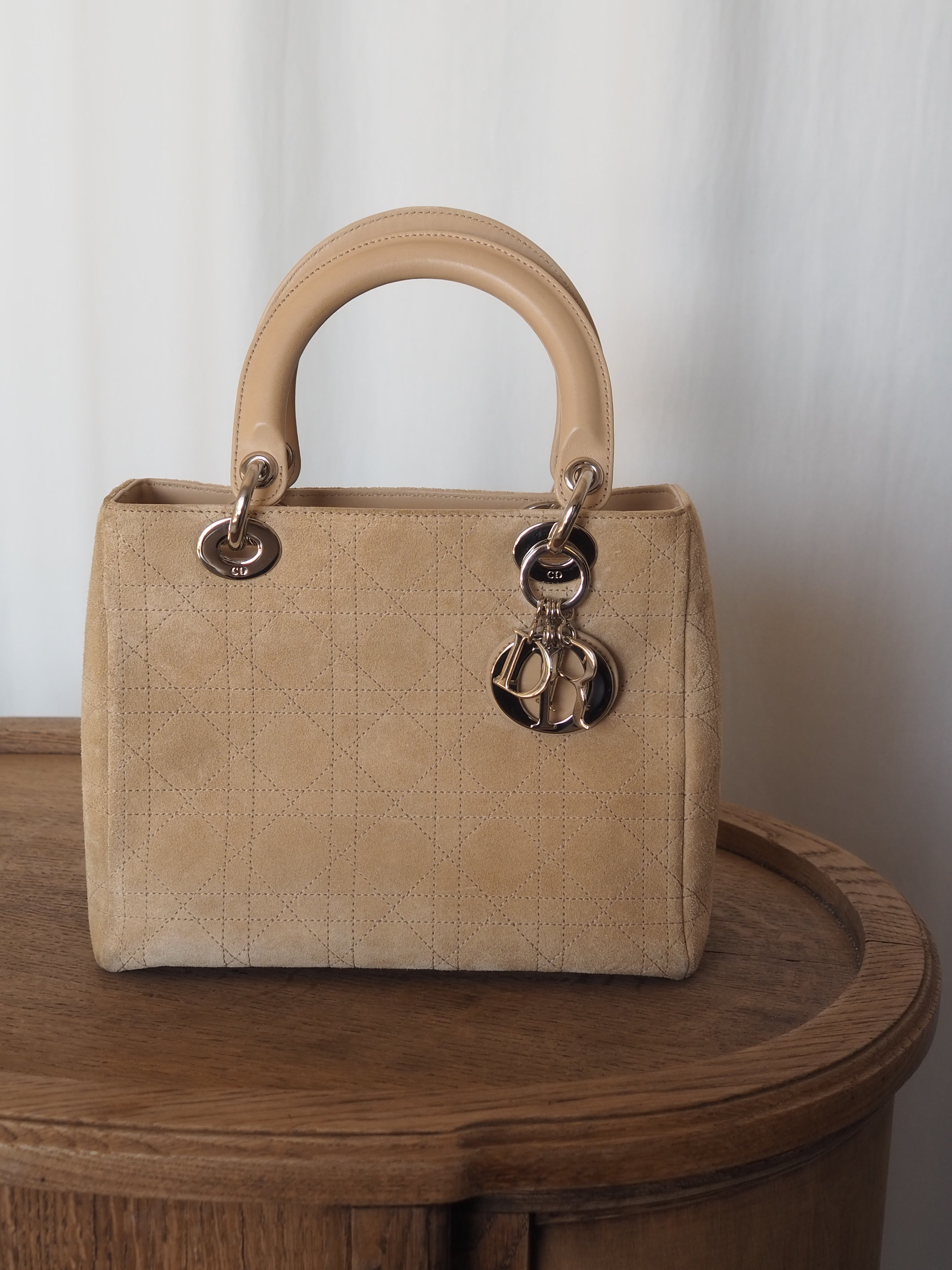 Christian Dior Lady Dior 2Way Handbag