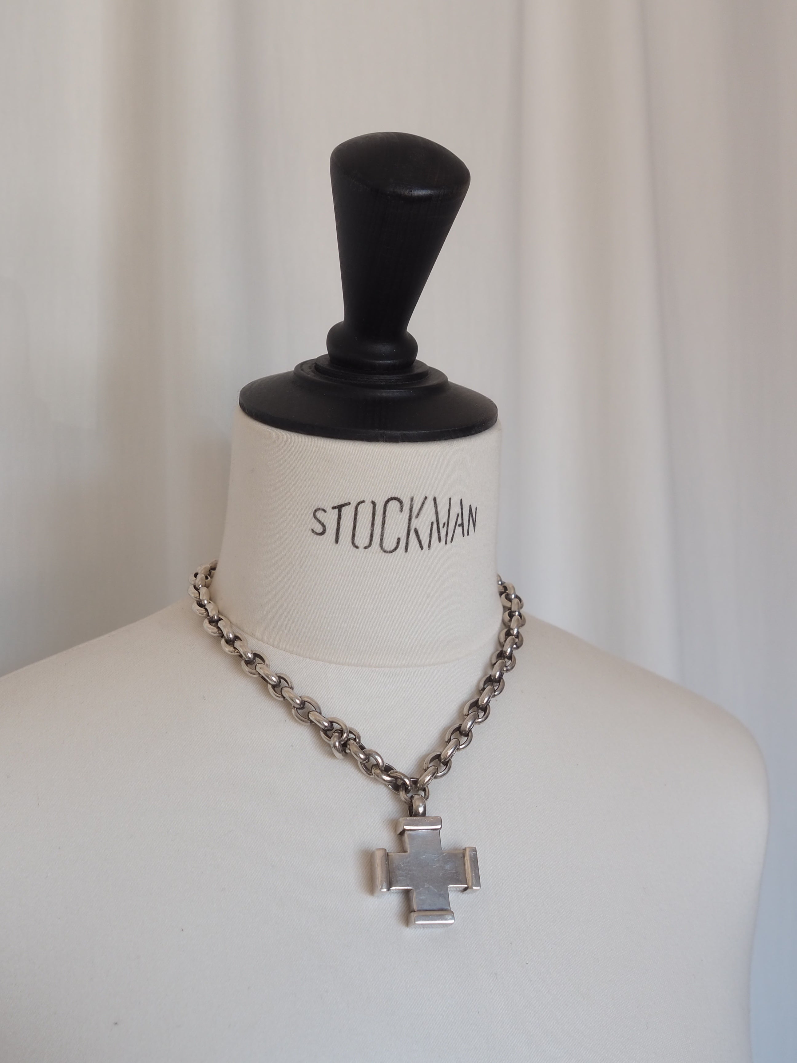 Tiffany & Co. Roman Cross Necklace