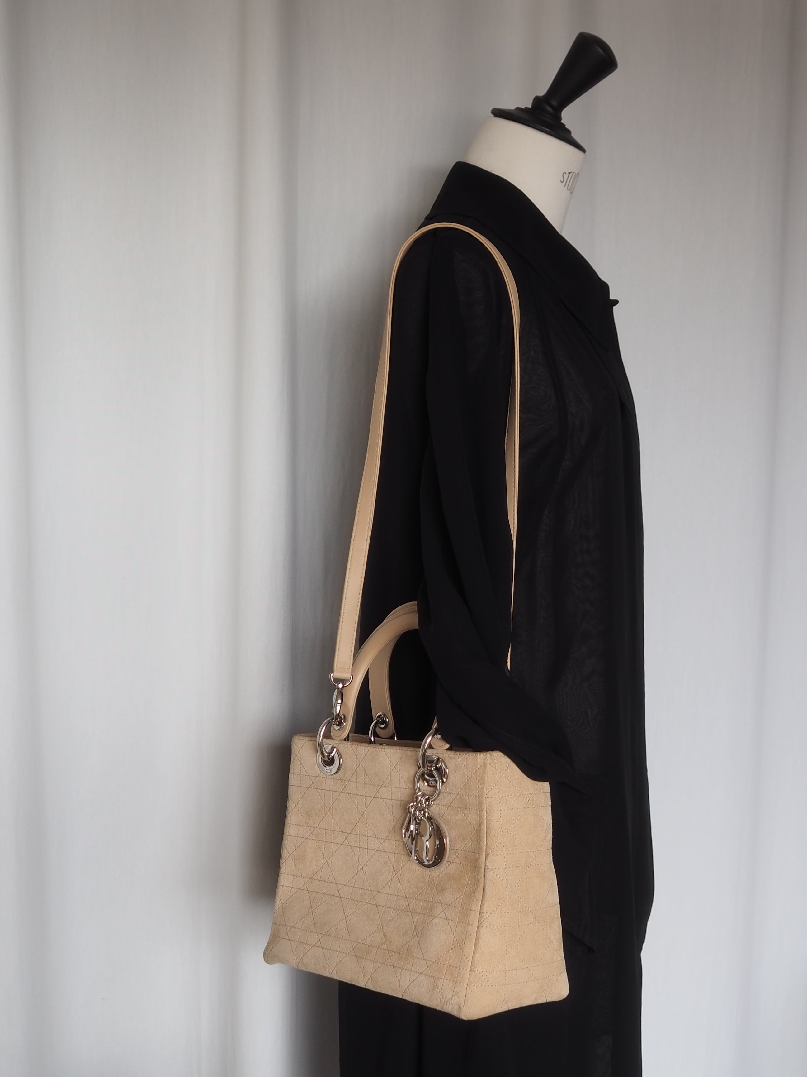 Christian Dior Lady Dior 2Way Handbag