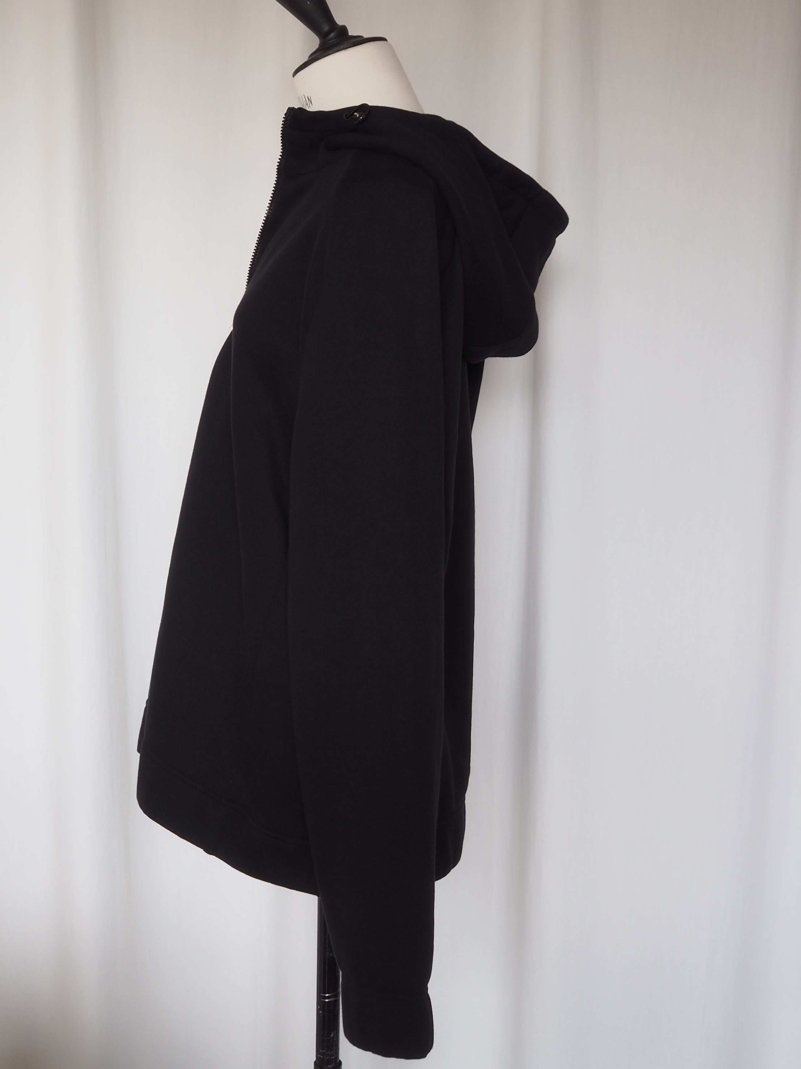 HERMES エルメス メンズ セリエ ボタン ハーフジップ スウェット