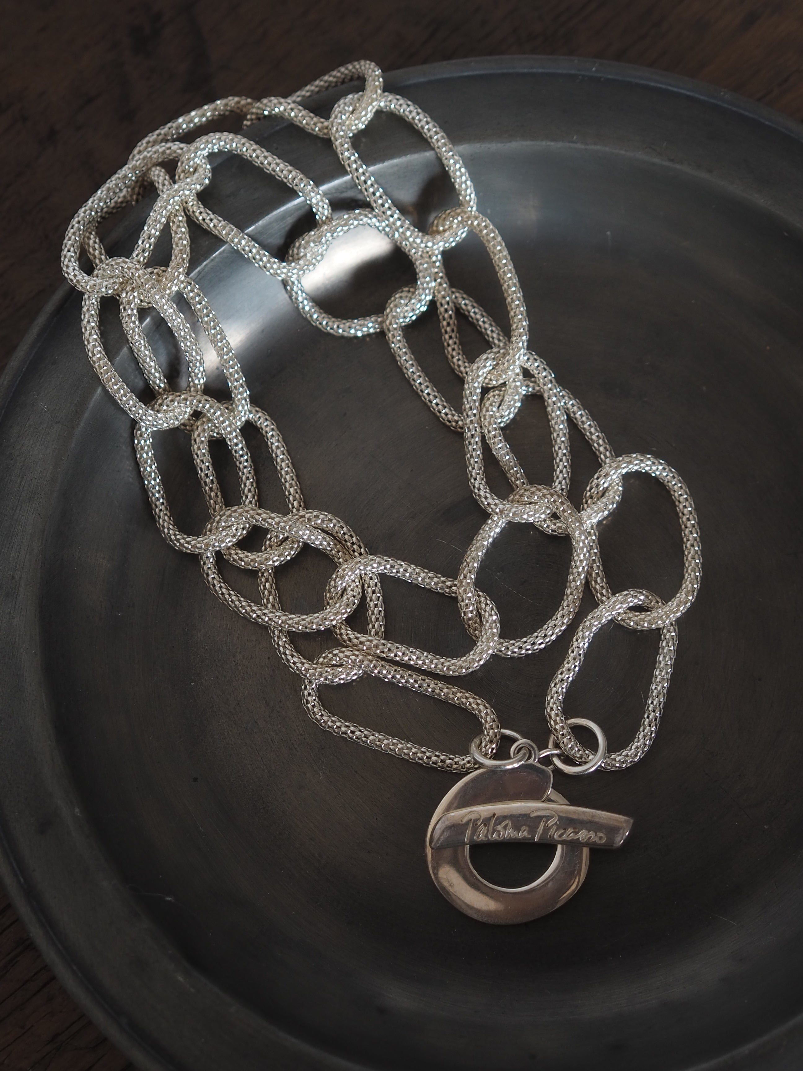 Tiffany & Co ヴィンテージ ティファニー メッシュ リンク ネックレス