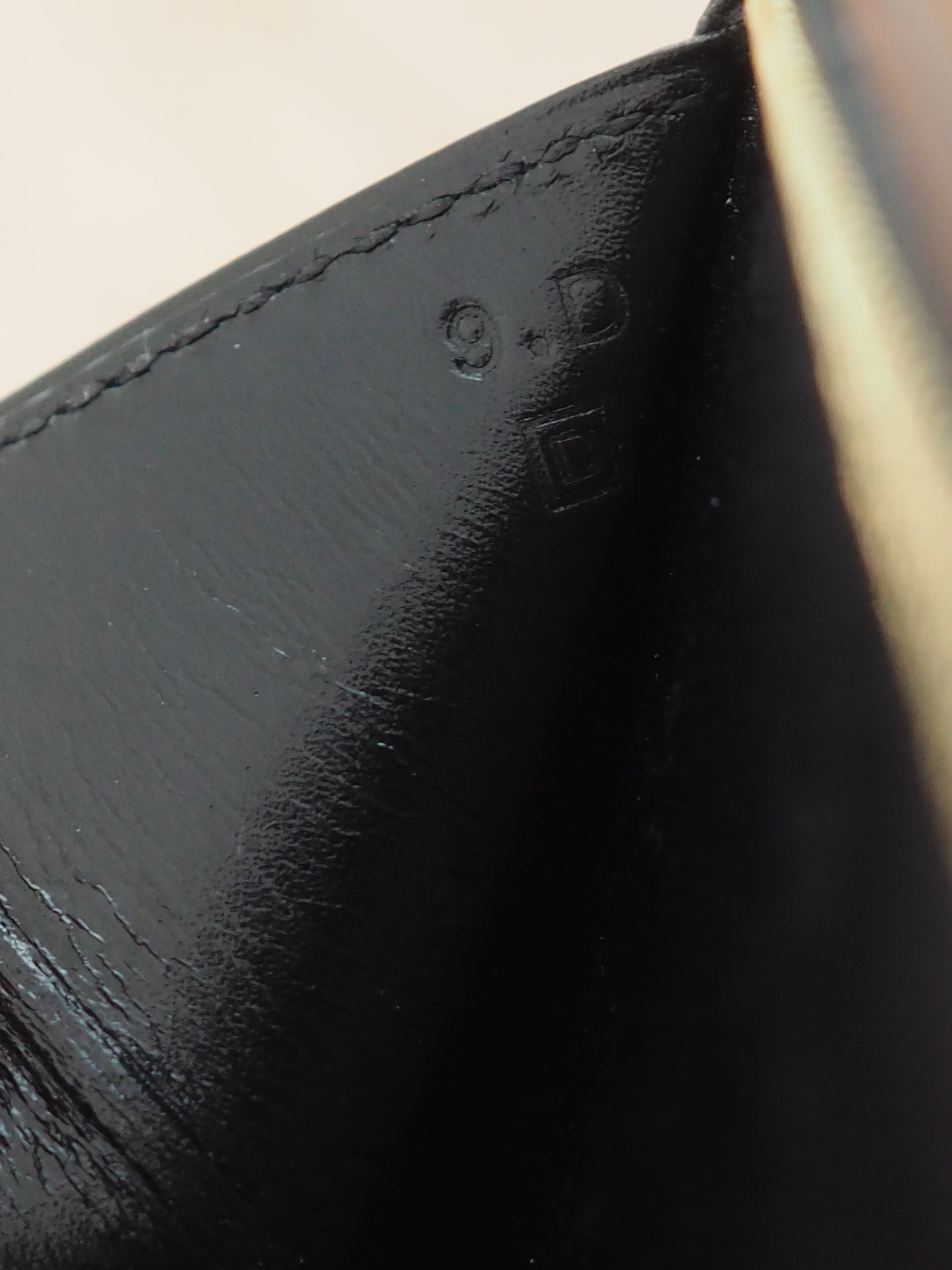 HERMES エルメス べアン クラシック ウォレット 長財布 ゴールド