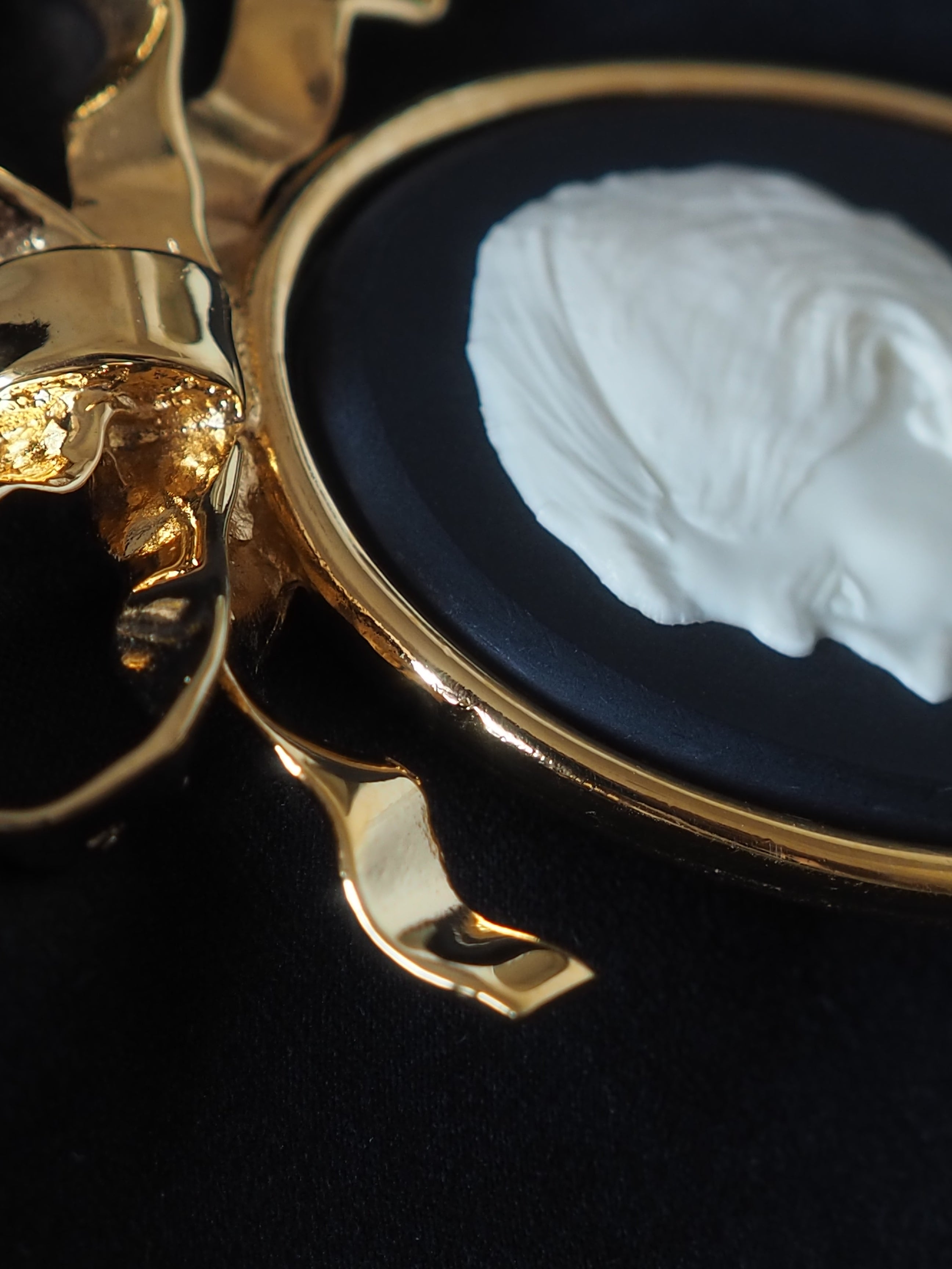 CHANEL COCO Cameo Brooch