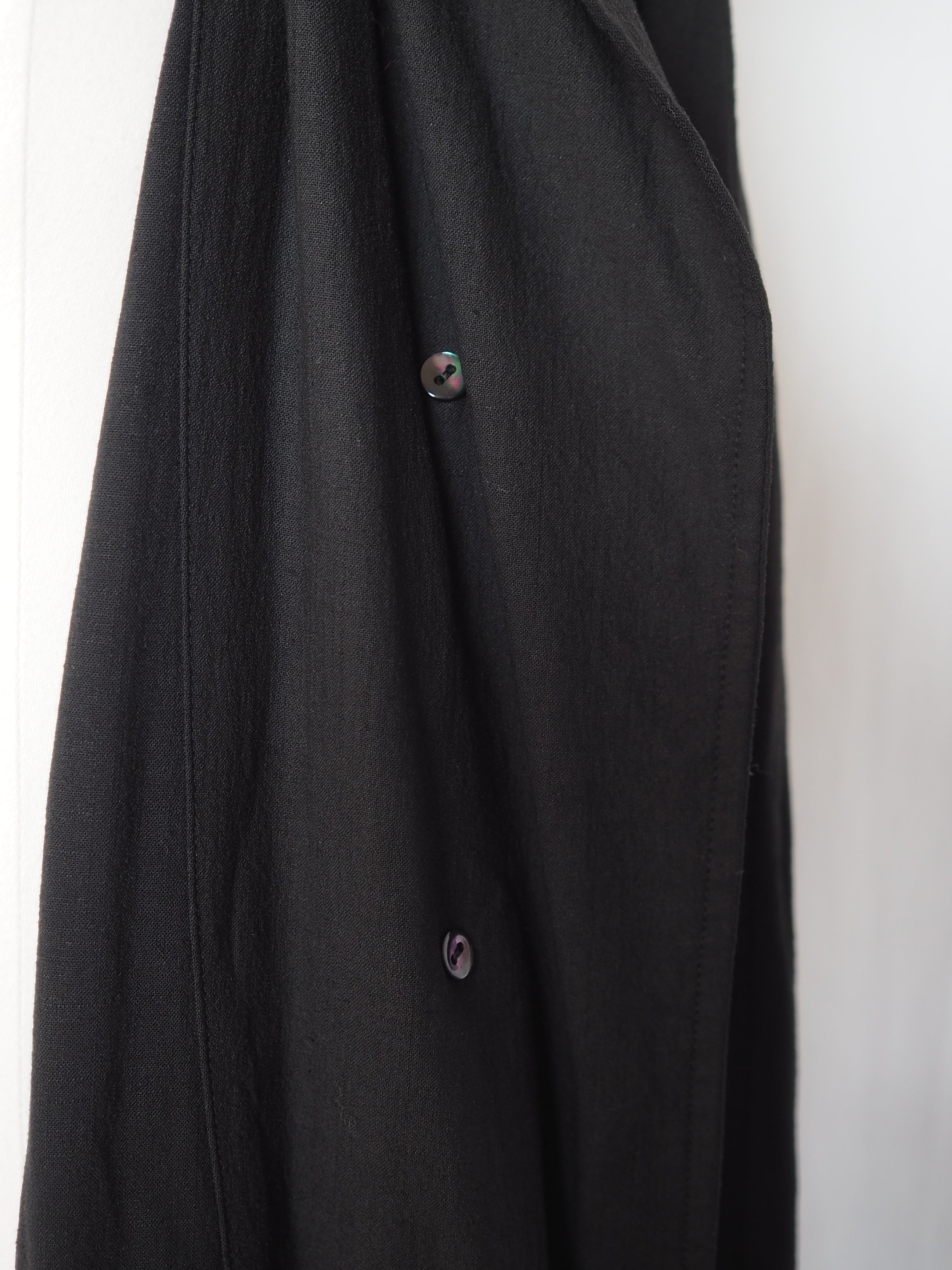 CHANEL Coco Buttons 2-Way Collar Coat