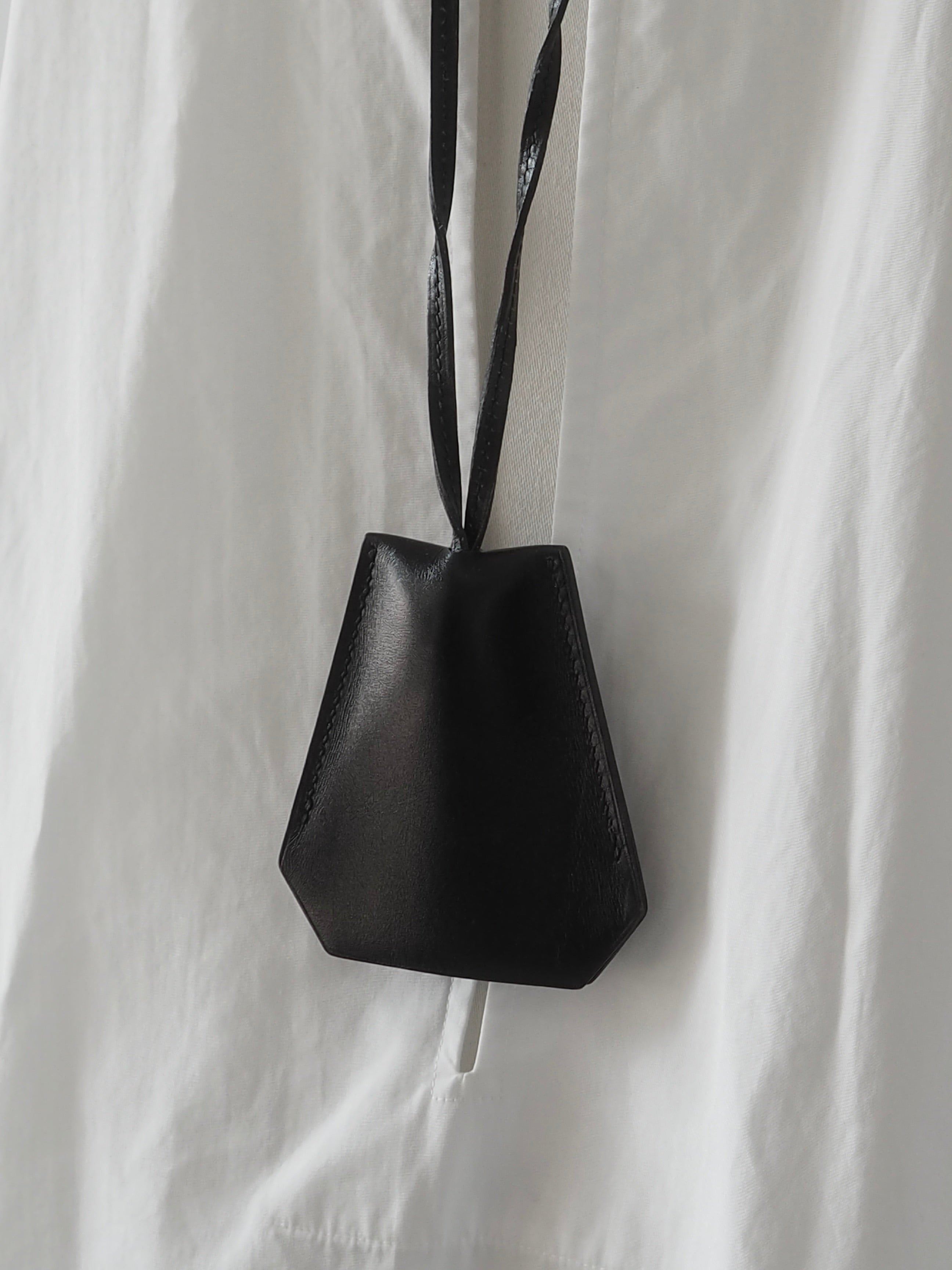 HERMES エルメス マルジェラ期 クロシェット ネックレス ブラック