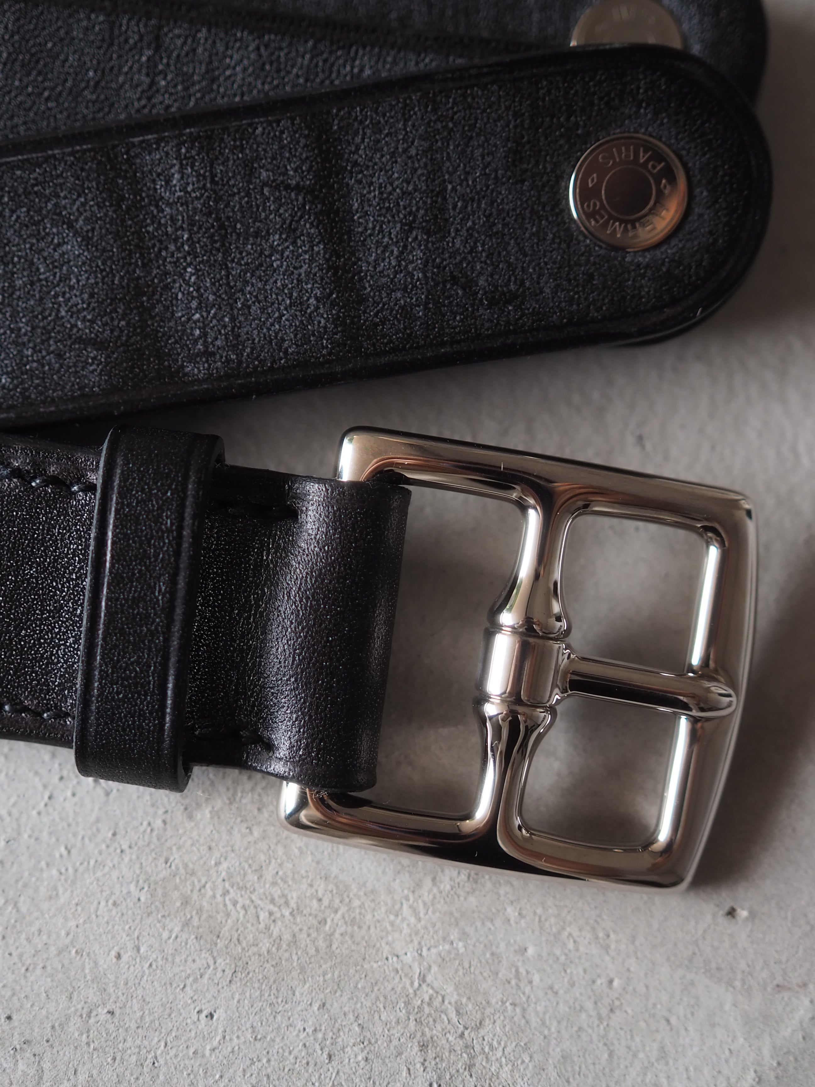 HERMES エルメス エトリヴィエール 折りたたみ ベルト 80 メンズ