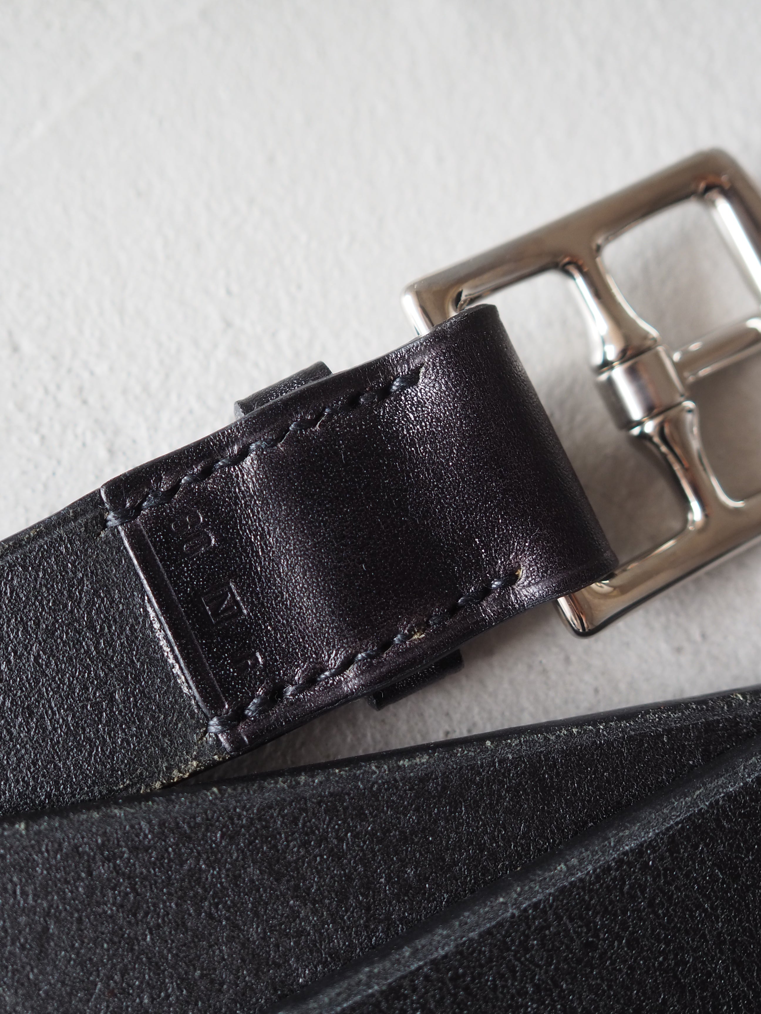 HERMES エトリヴィエール 80 レザーベルト エルメス エトリヴィエール レザー ベルト ブラウン ABランクの買取