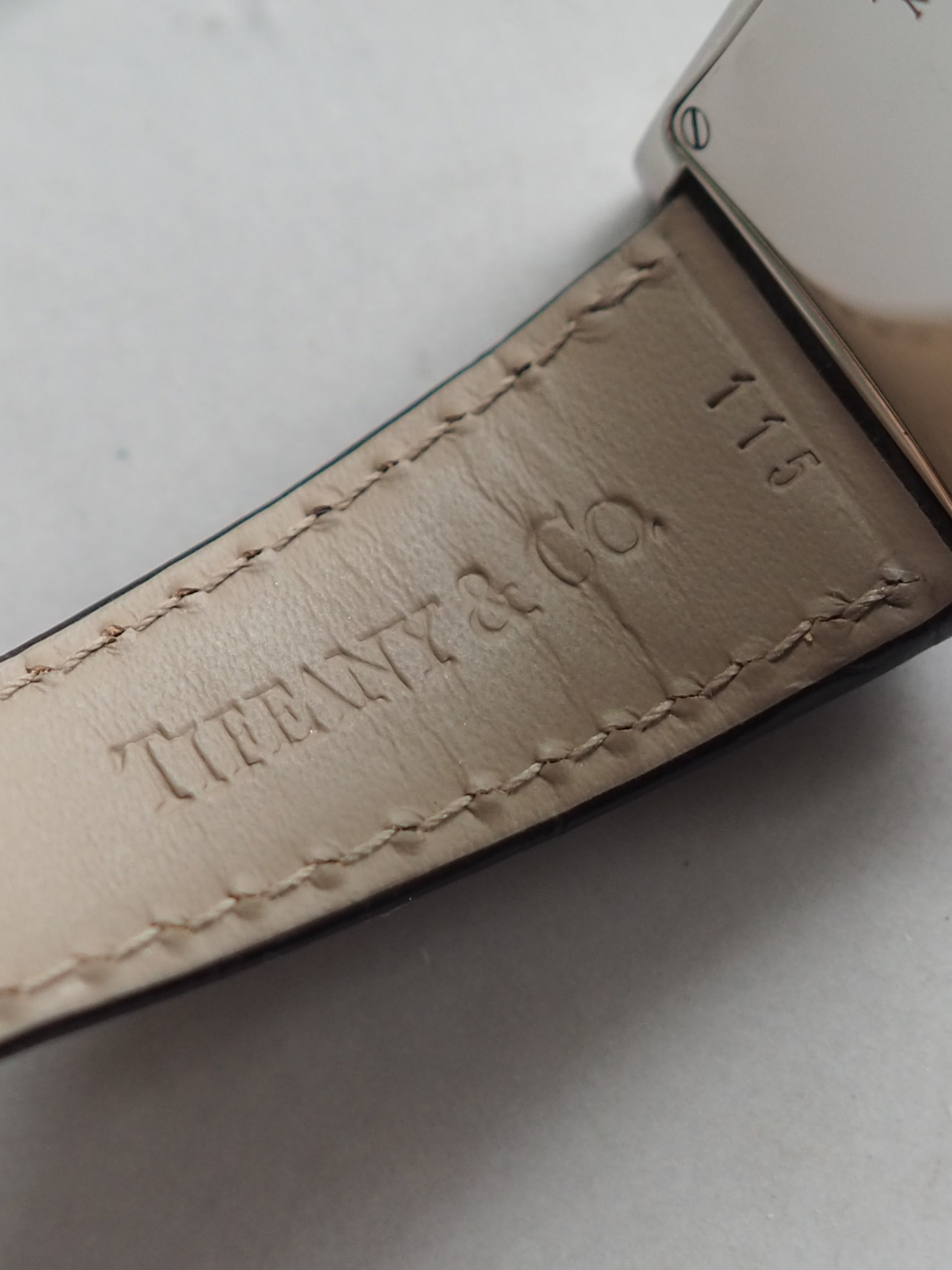 Tiffany & Co. ティファニー イーストウエスト ウォッチ 腕時計 メンズ