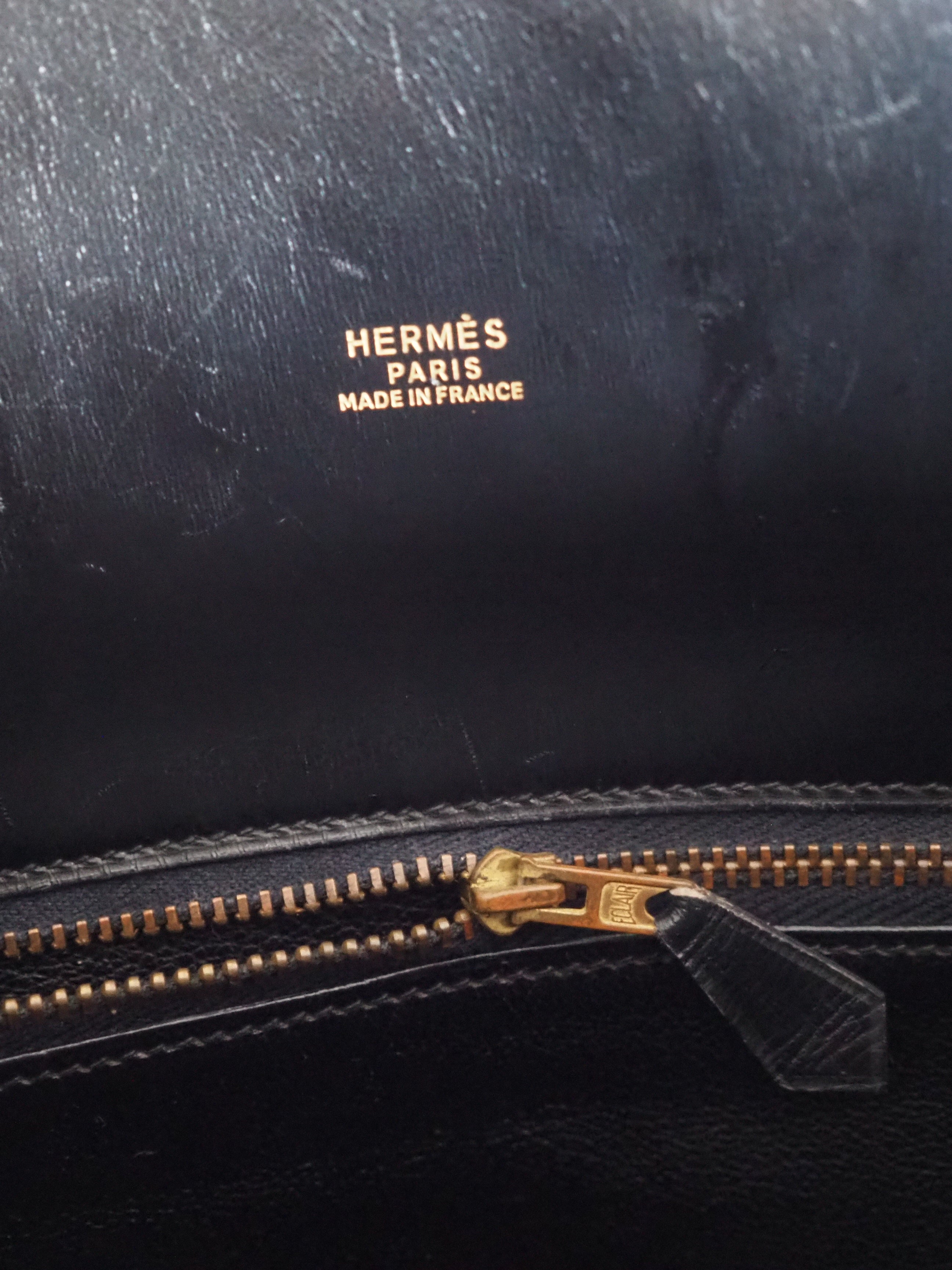 HERMES エルメス ケリースポーツ GM ショルダーバッグ ブラック