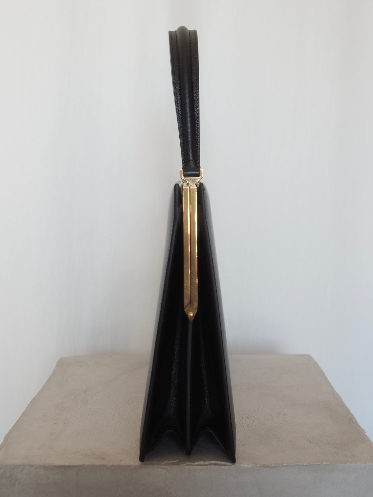 CÉLINE by Phoebe Philo Clasp Medium Hand Bag