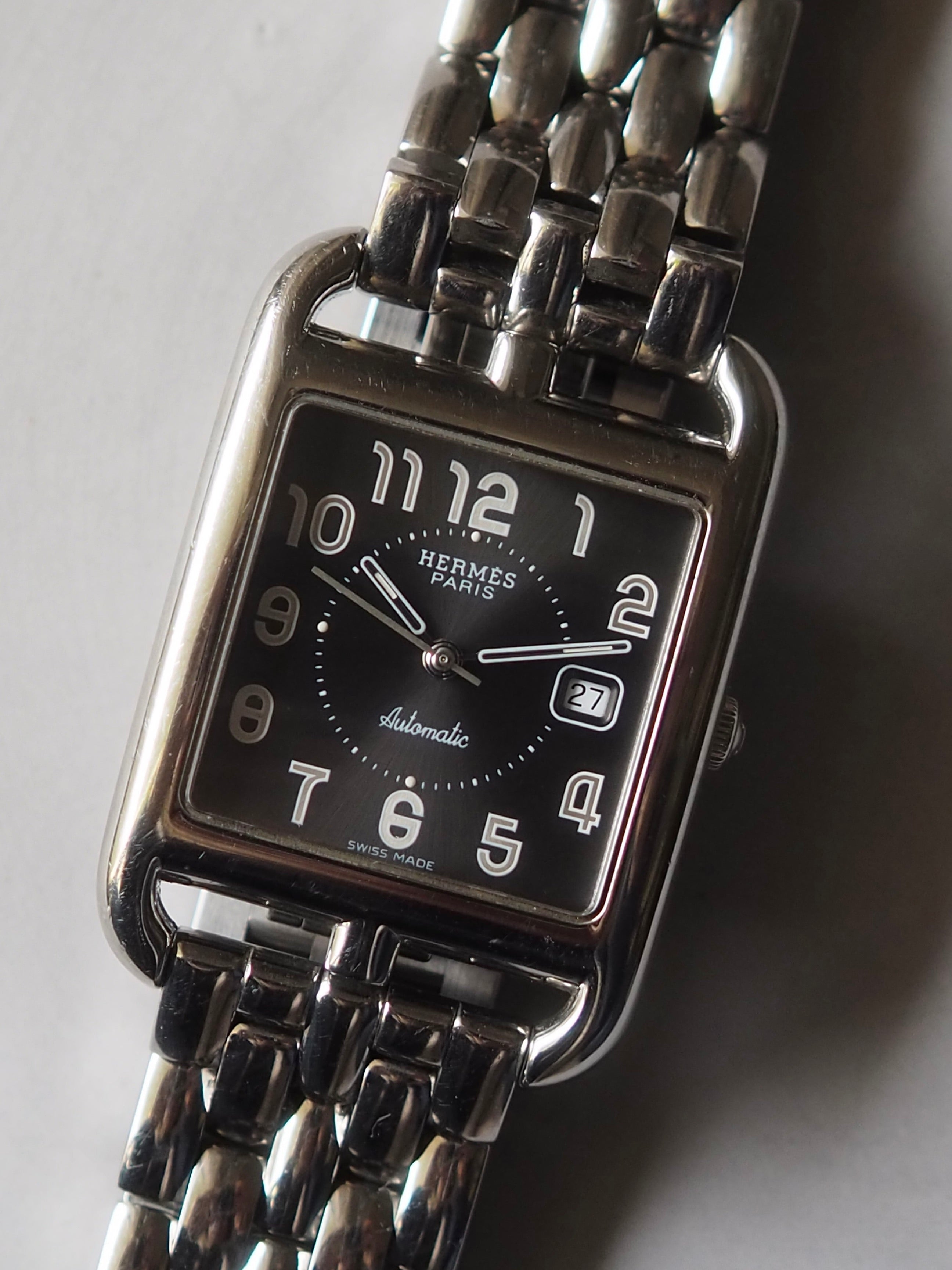 HERMÈS Cape Cod Watch Stainless steel bracelet