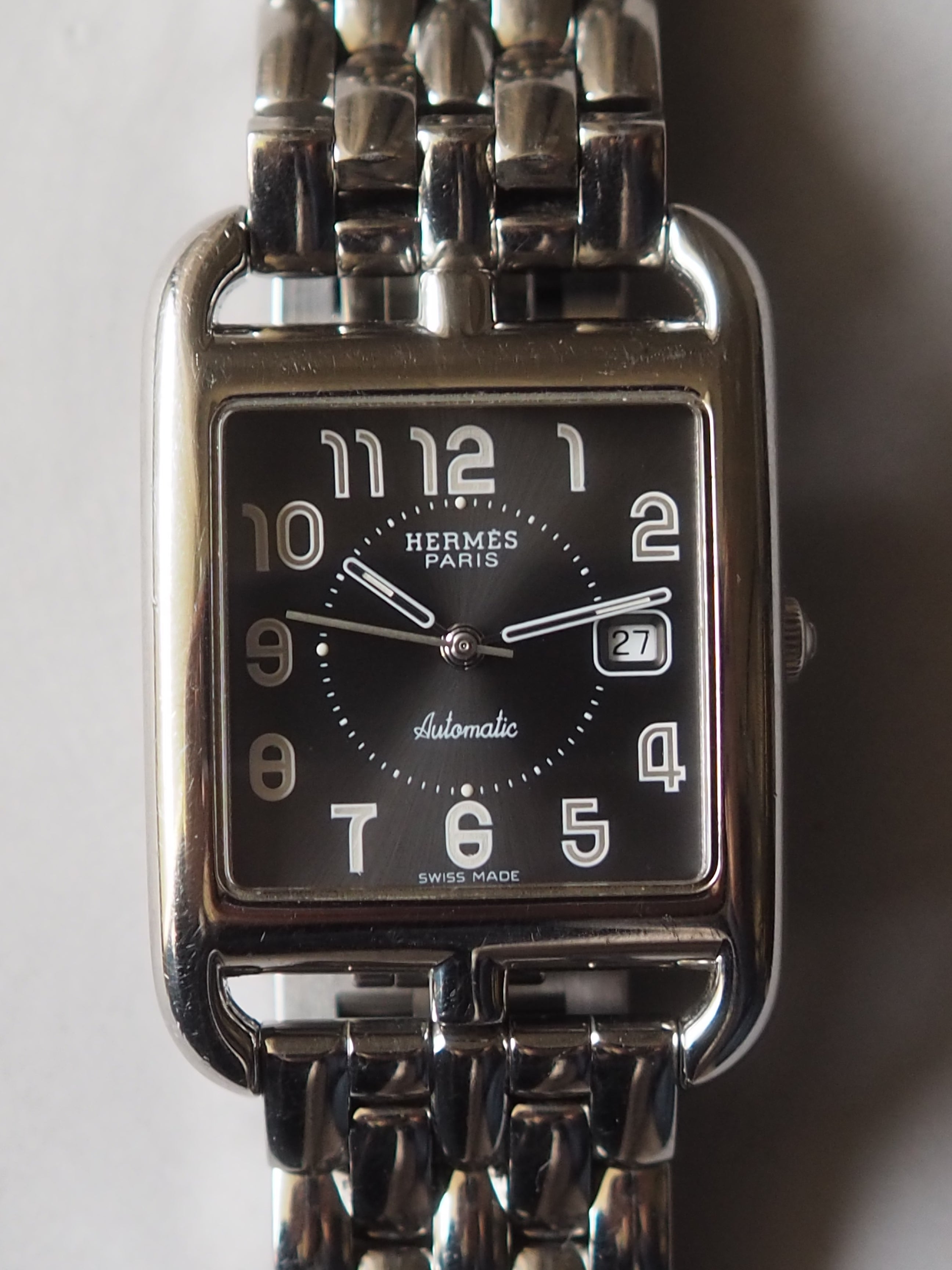 HERMES エルメス ケープコッド ステンレス ベルト マルジェラ期