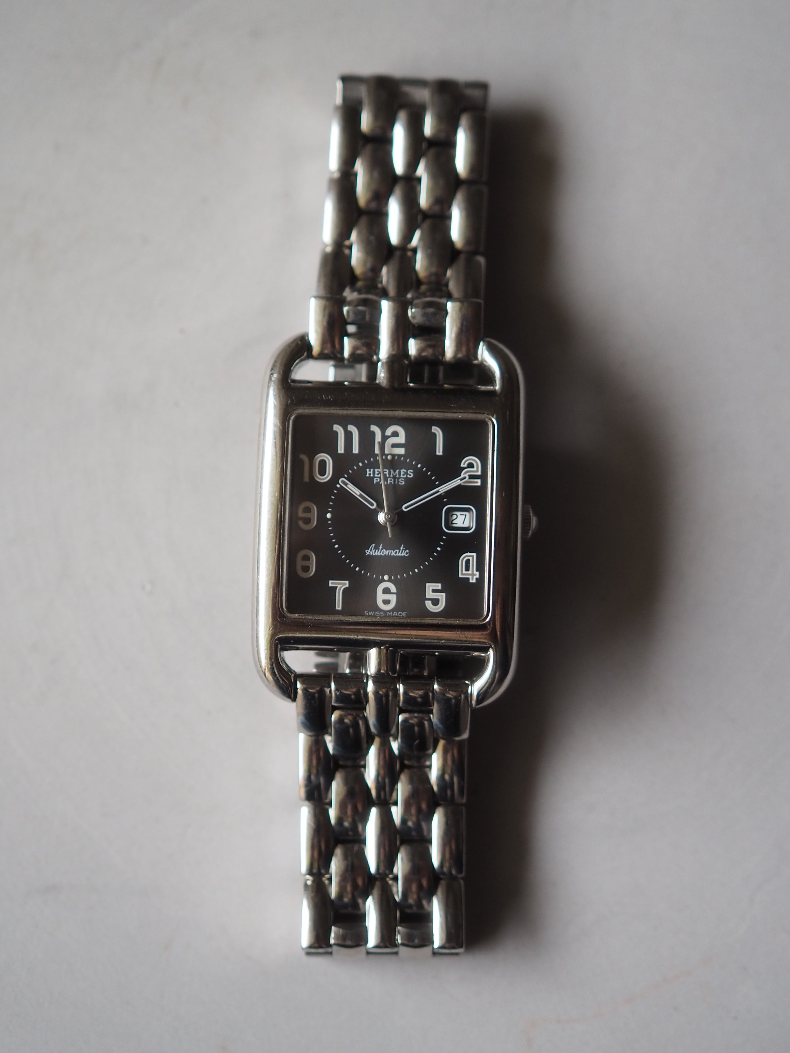 HERMÈS Cape Cod Watch Stainless steel bracelet