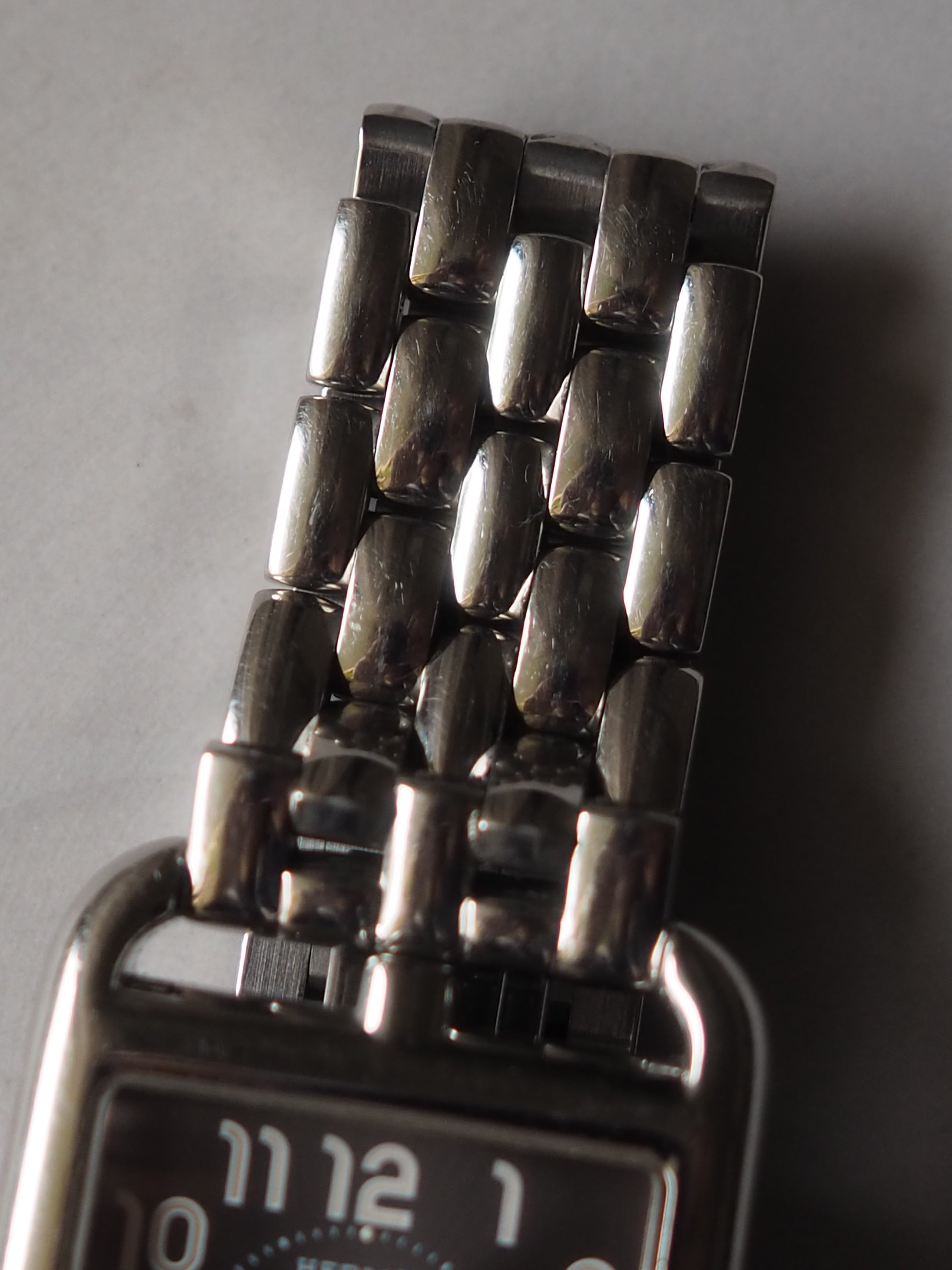 HERMÈS Cape Cod Watch Stainless steel bracelet