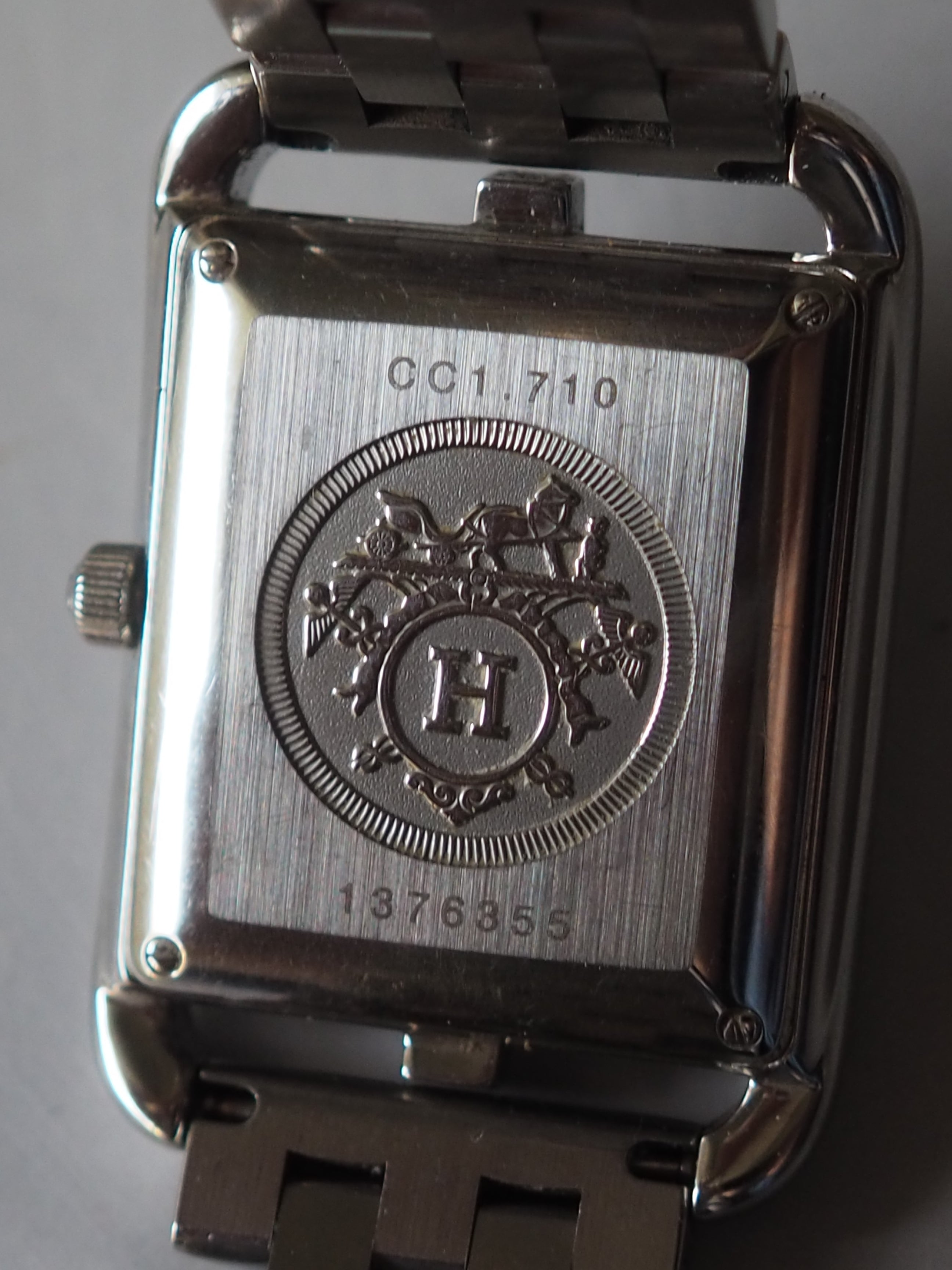 HERMES エルメス ケープコッド ステンレス ベルト マルジェラ期