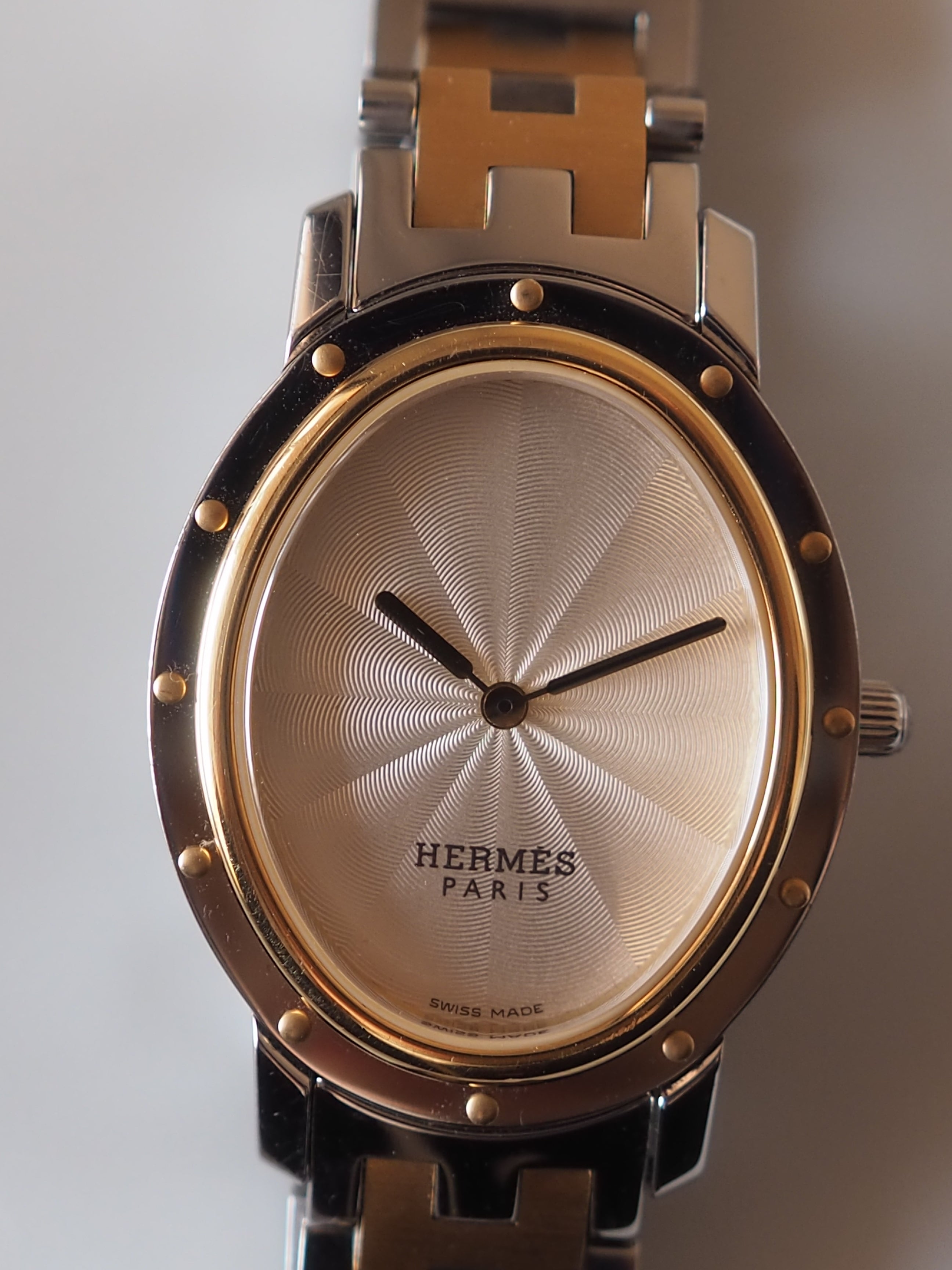 HERMÈS Clipper Oval Watch