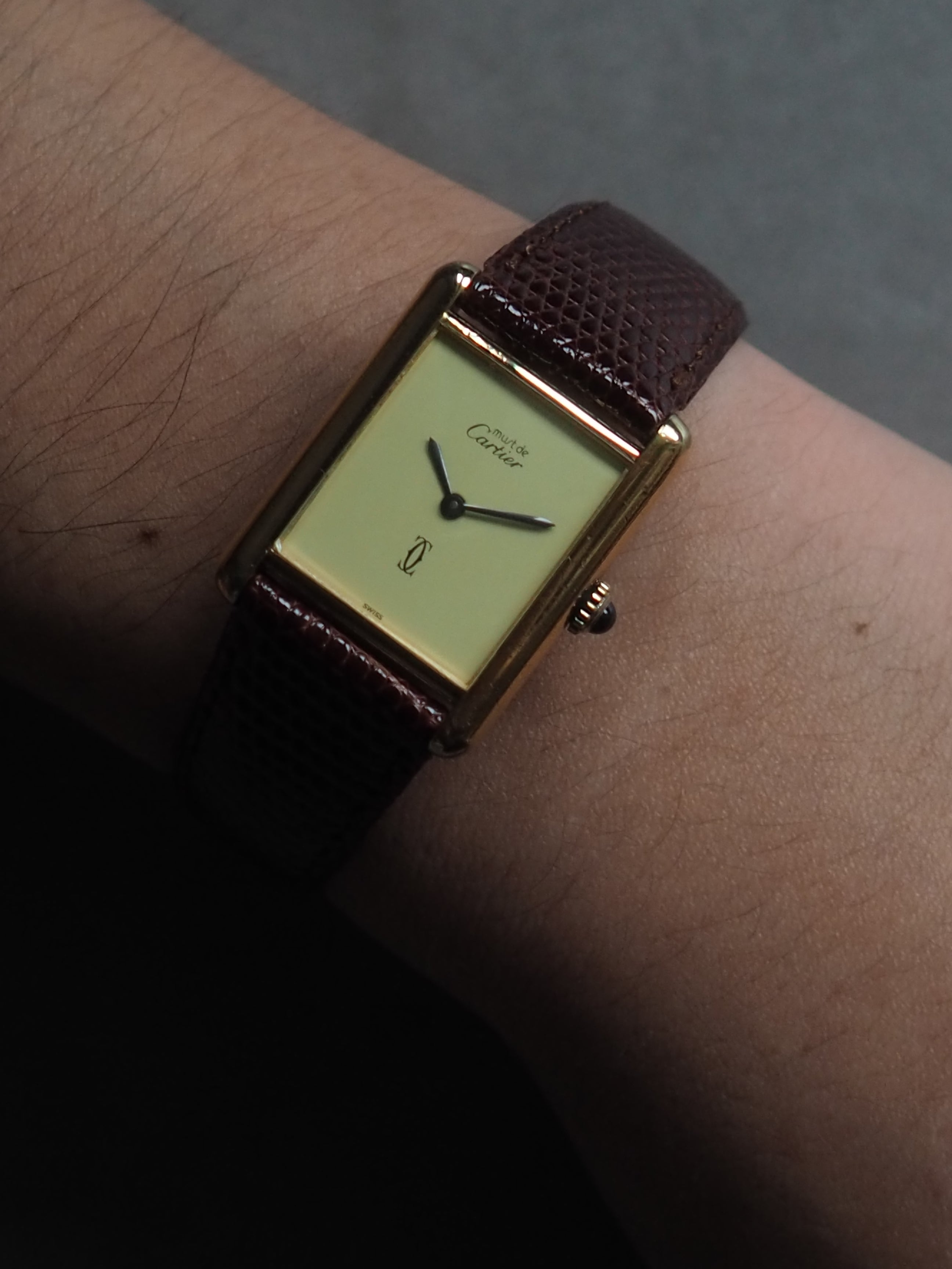 Cartier マストタンク LM