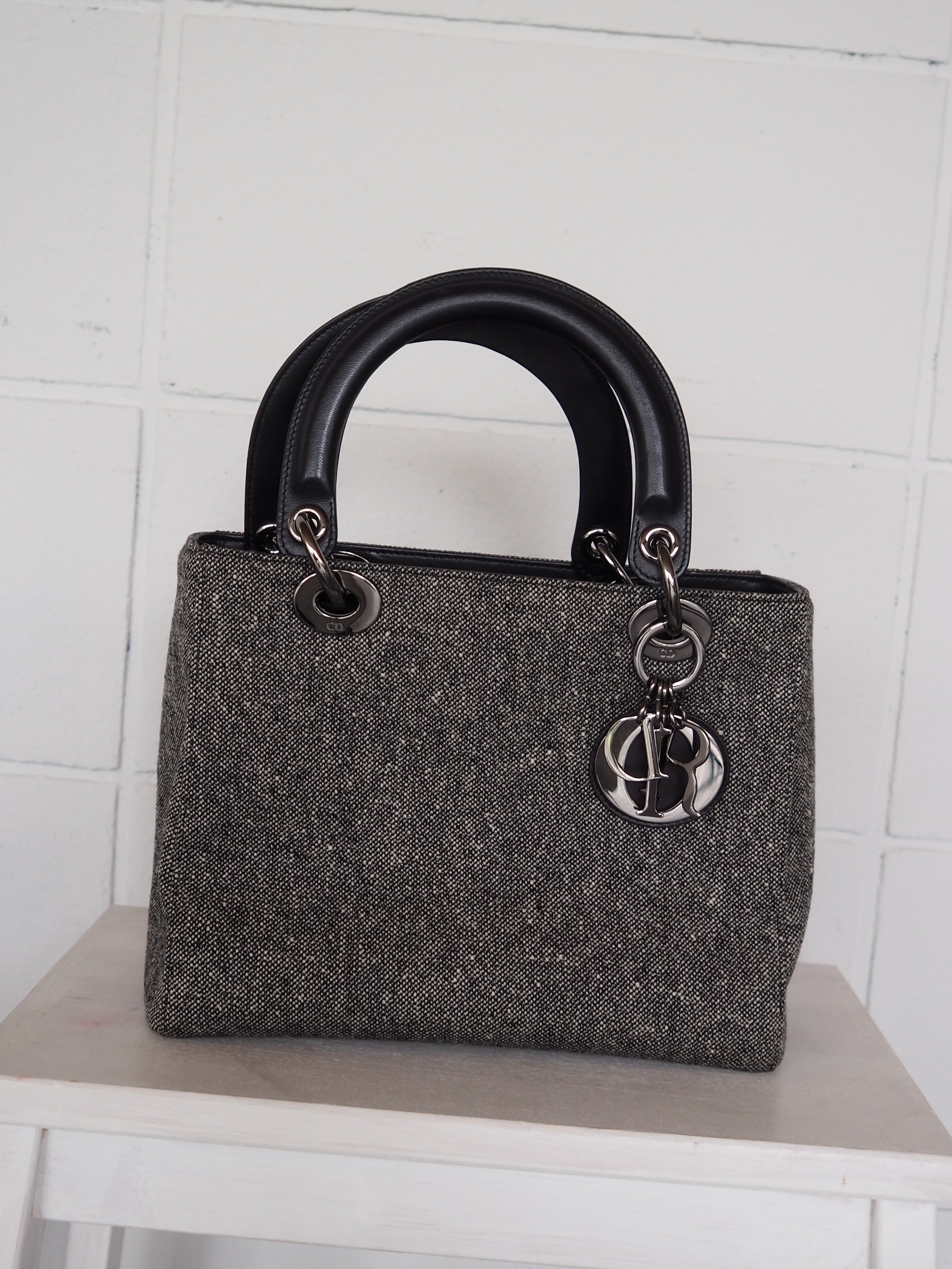 Christian Dior Lady Dior 2way Handbag