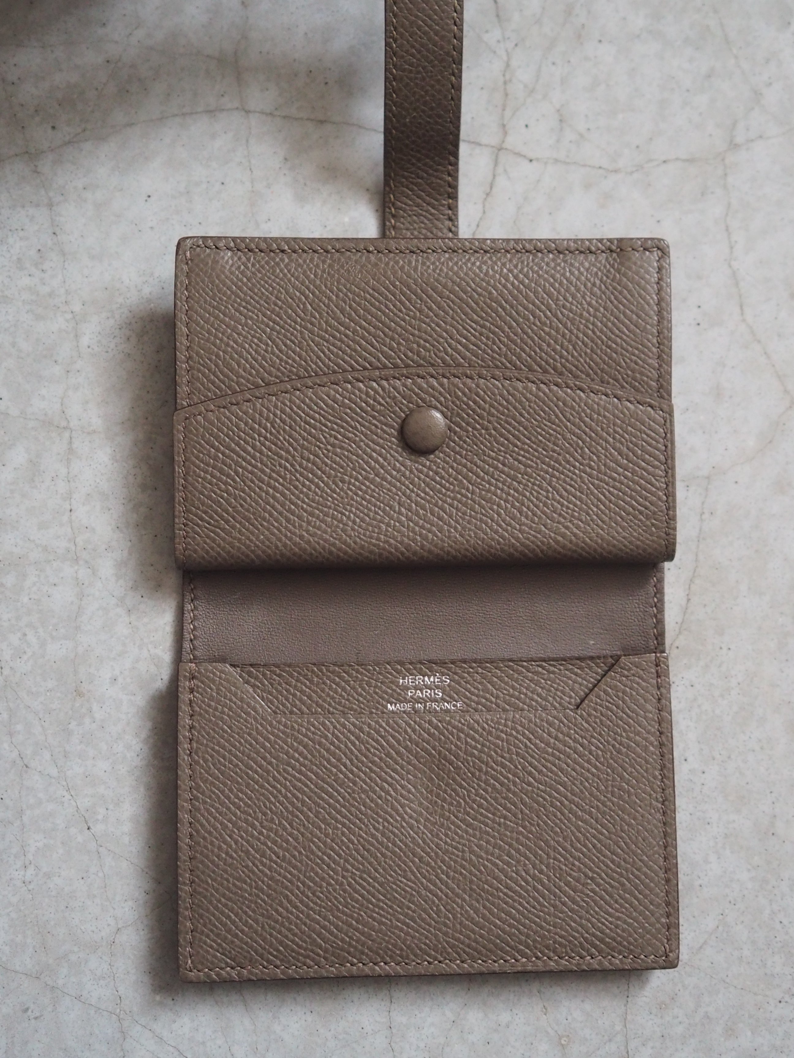 HERMES Bearn Mini Wallet