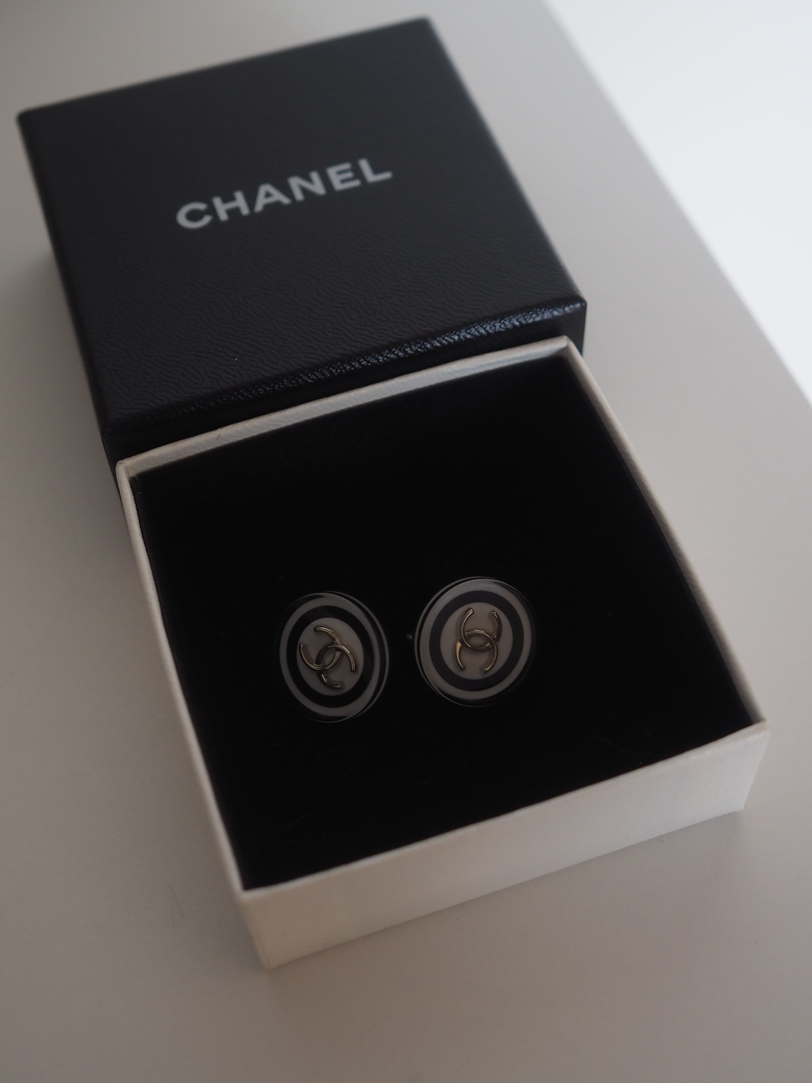 CHANEL COCO Clear Earrings